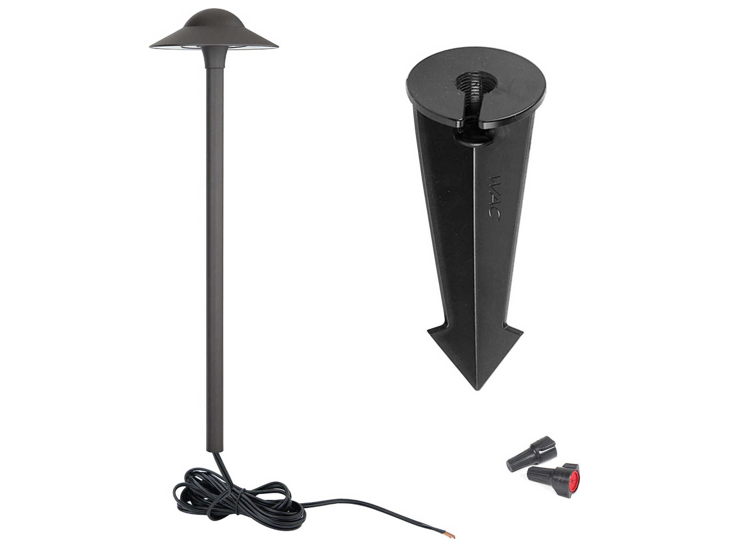 WAC Lighting Canopy 1-Light Outdoor Path Light