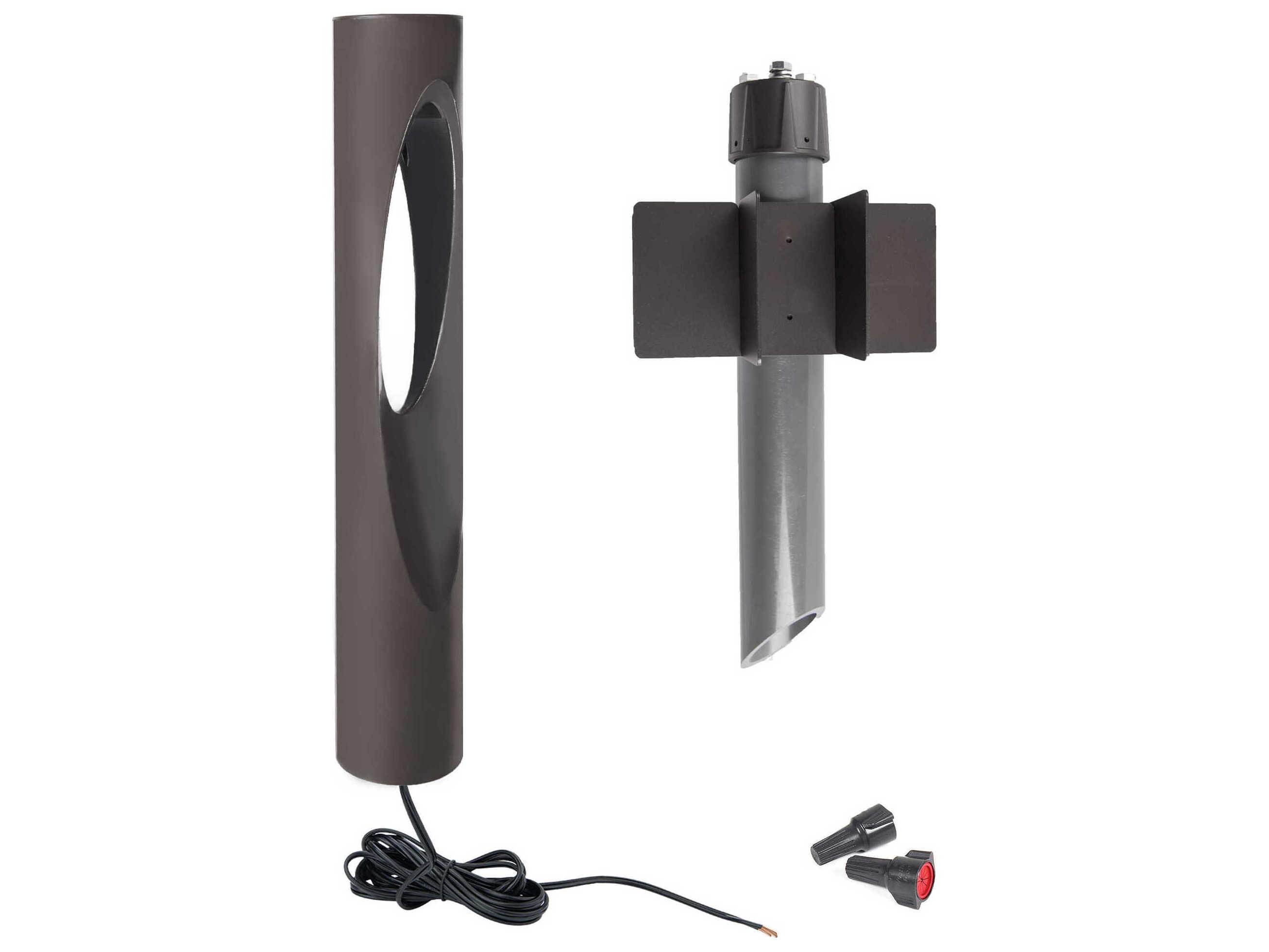 WAC Lighting Scoop 1-Light Outdoor Bollard Light
