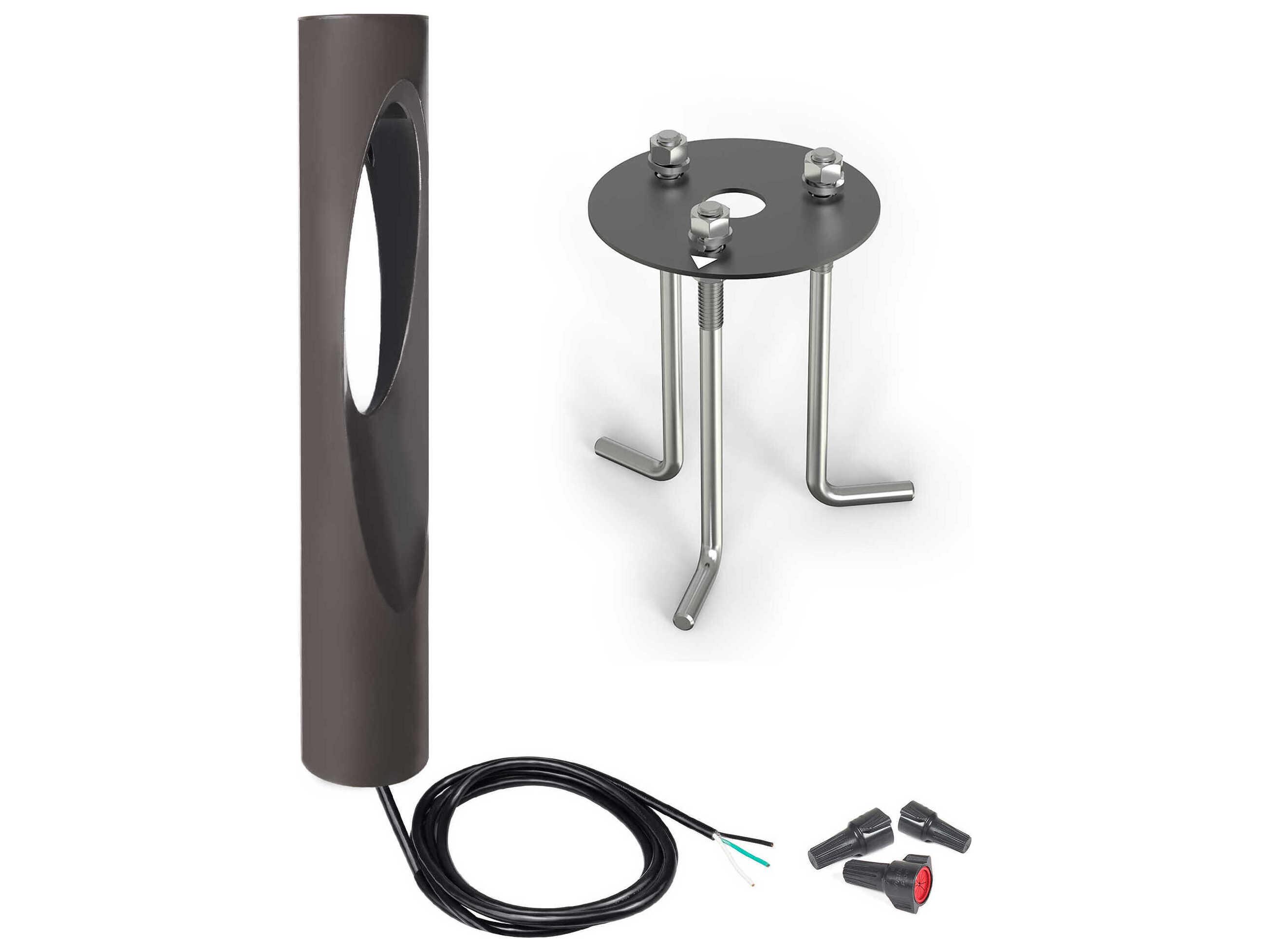 WAC Lighting Scoop 1-Light Outdoor Bollard Light