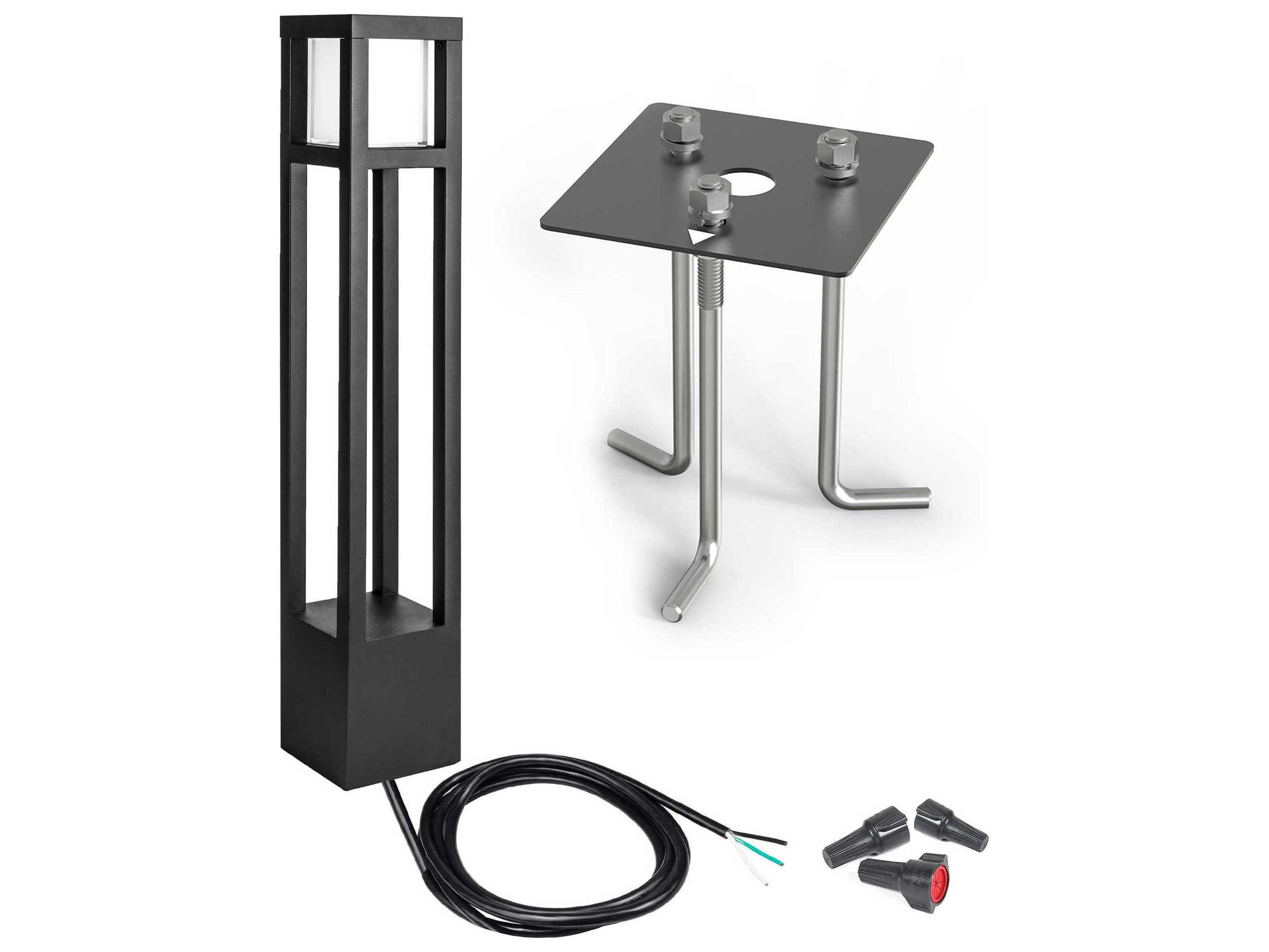 WAC Lighting Tower 1-Light Outdoor Bollard Light