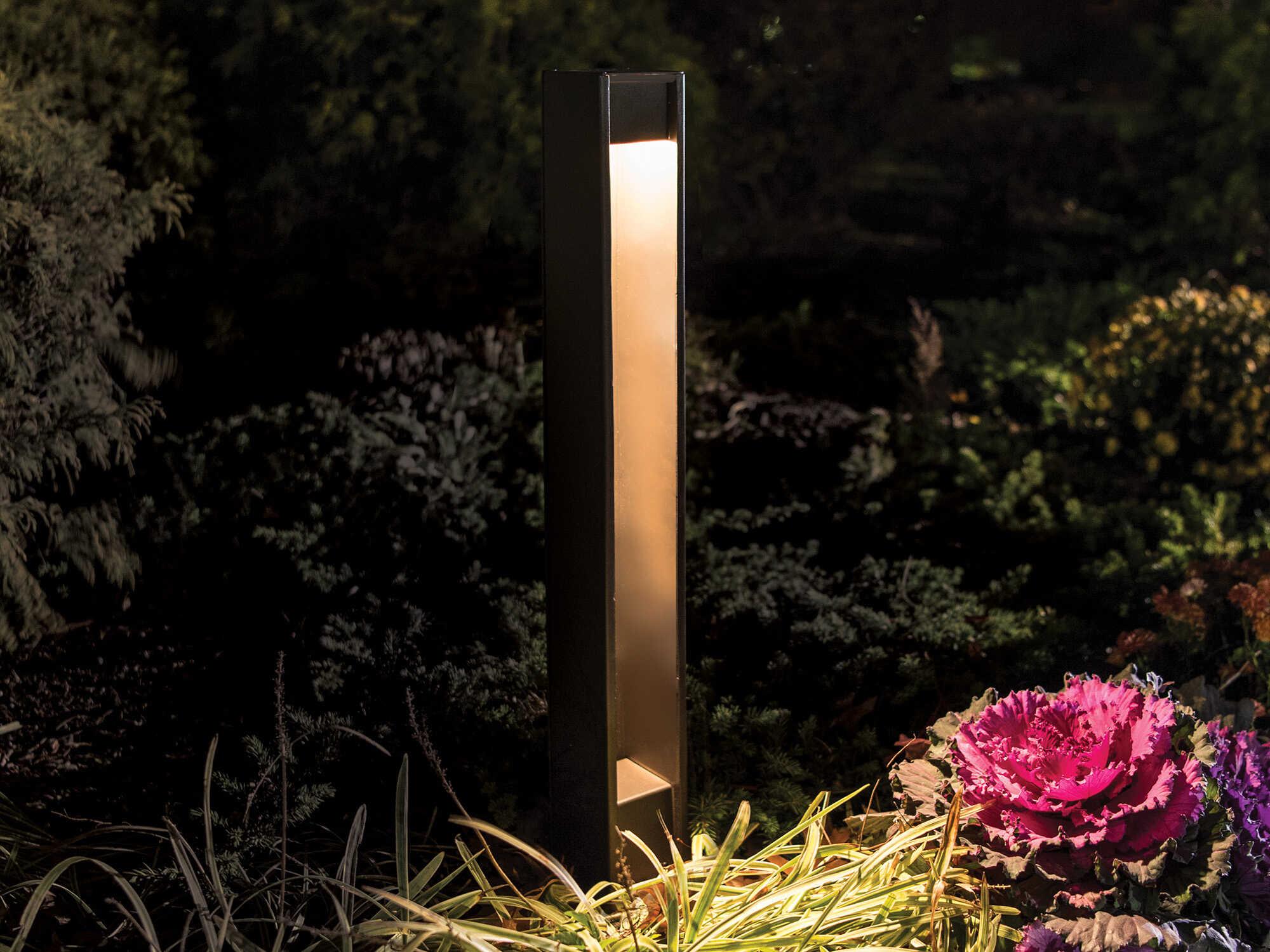 WAC Lighting Gate 1-Light Outdoor Bollard Light