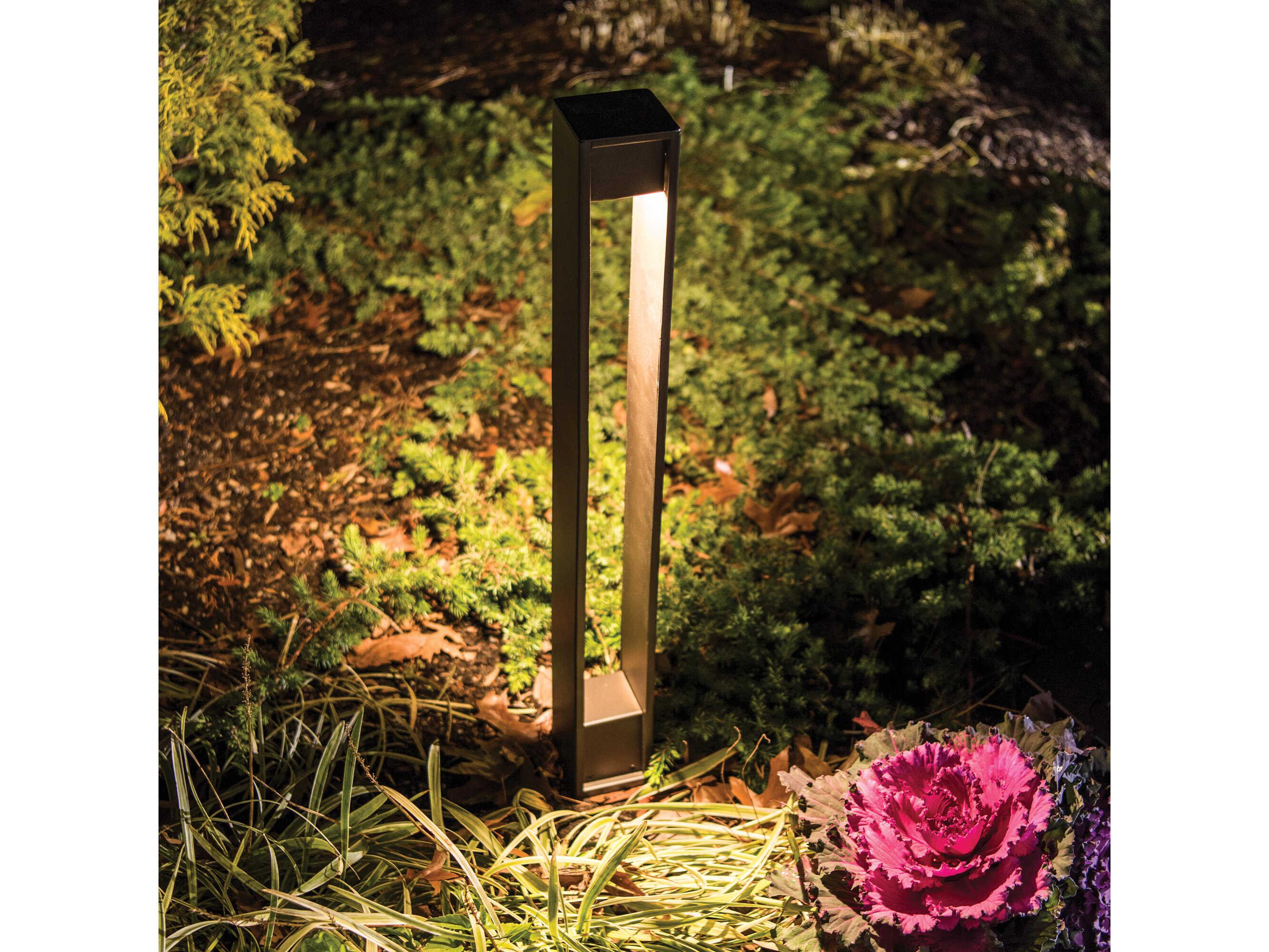 WAC Lighting Gate 1-Light Outdoor Bollard Light