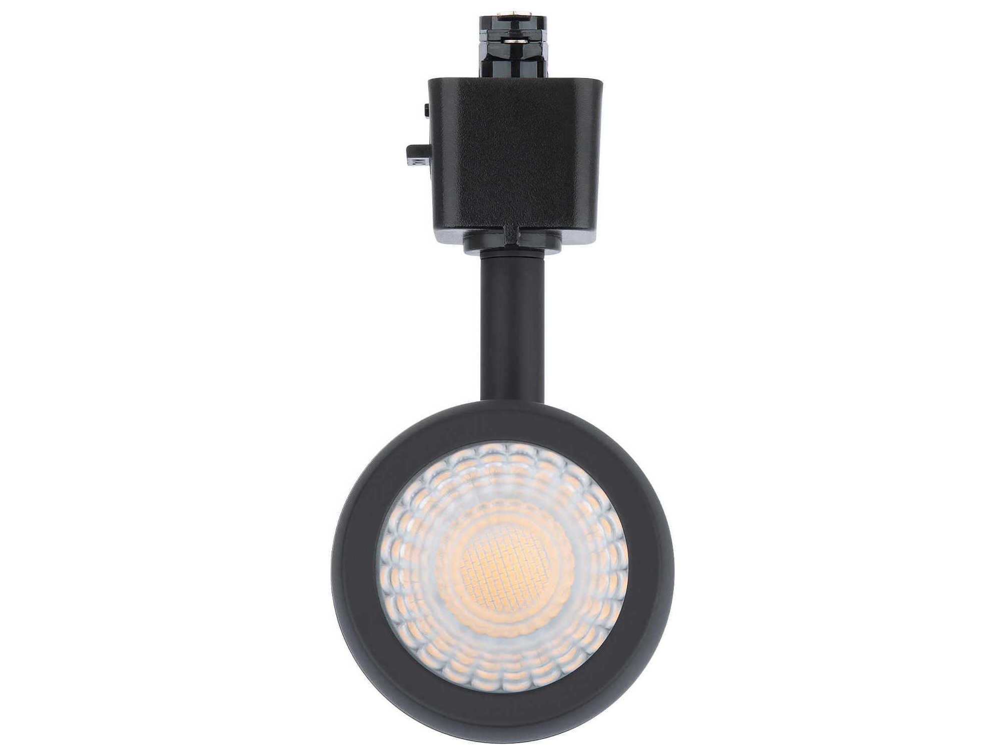 WAC Lighting Bullet 1-Light Black Glass LED Spot Light