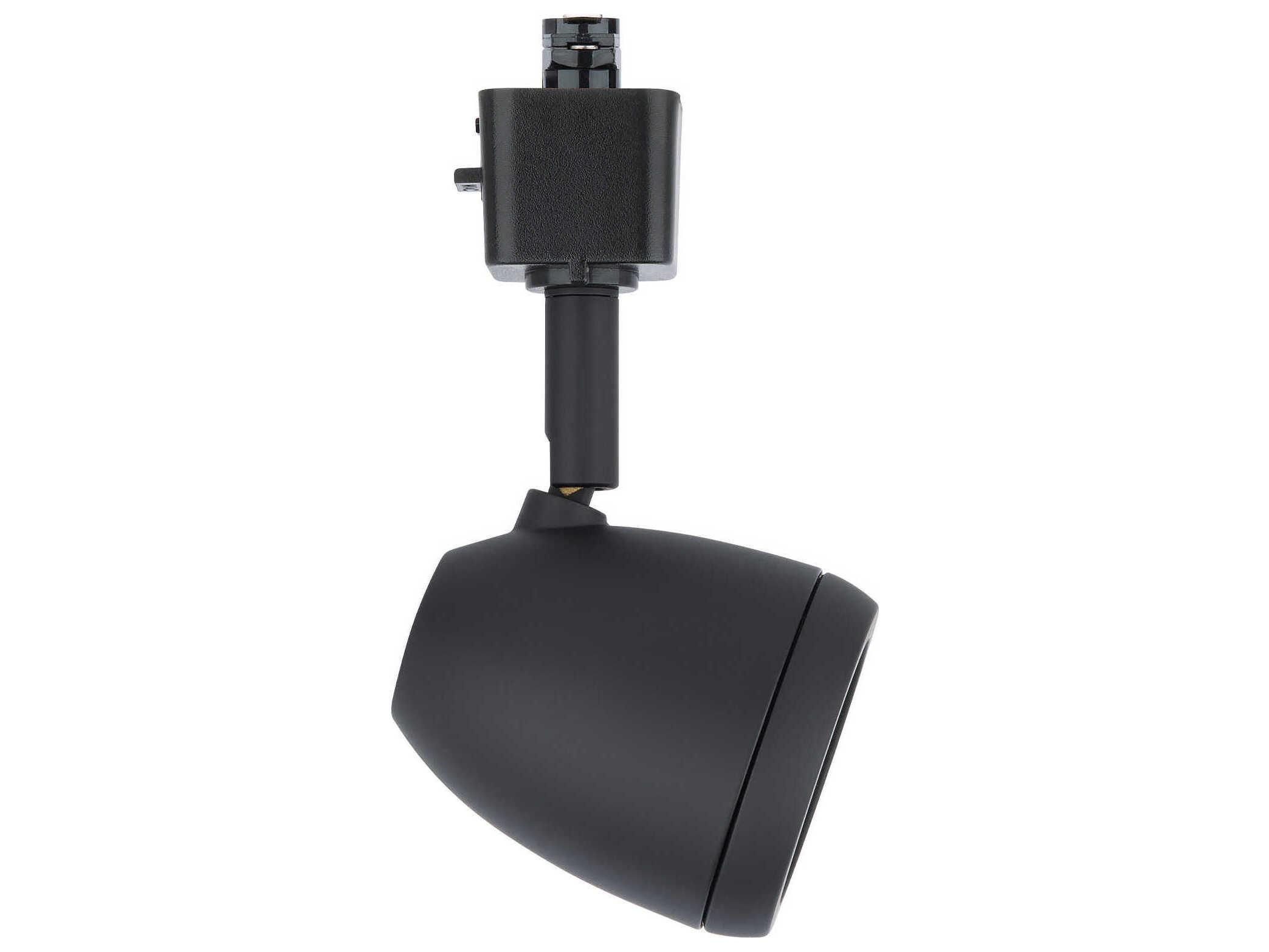 WAC Lighting Bullet 1-Light Black Glass LED Spot Light