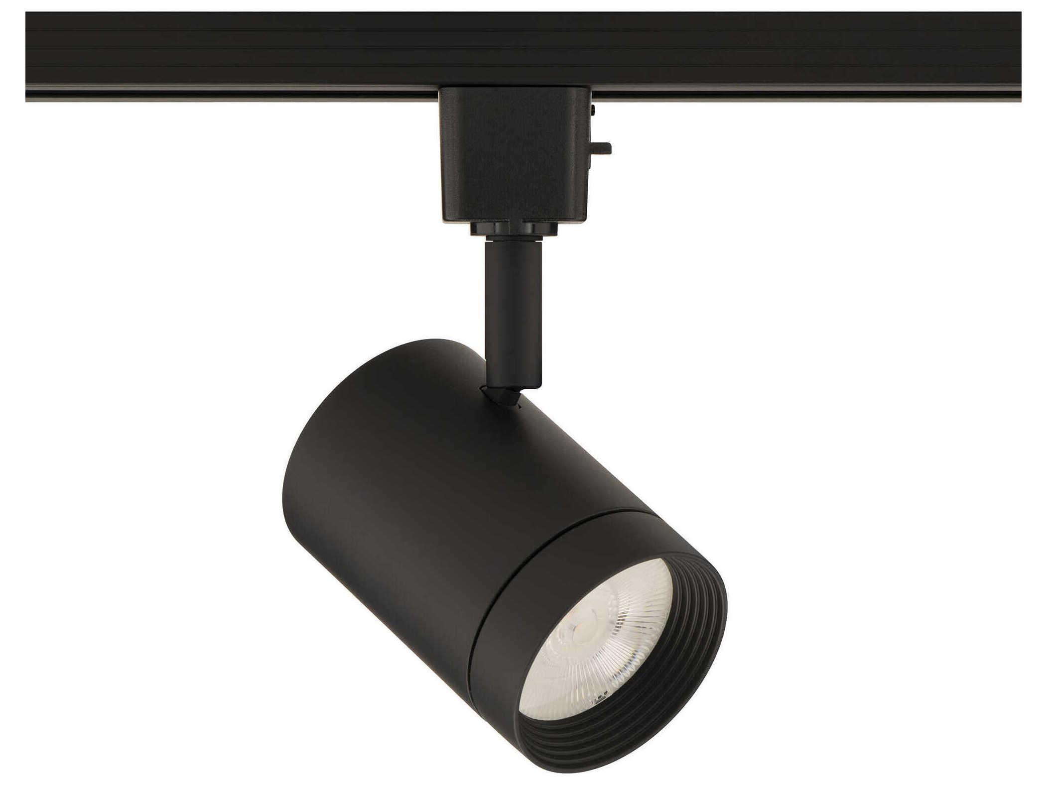 WAC Lighting Ocularc 1-Light Black Cylinder Track Head