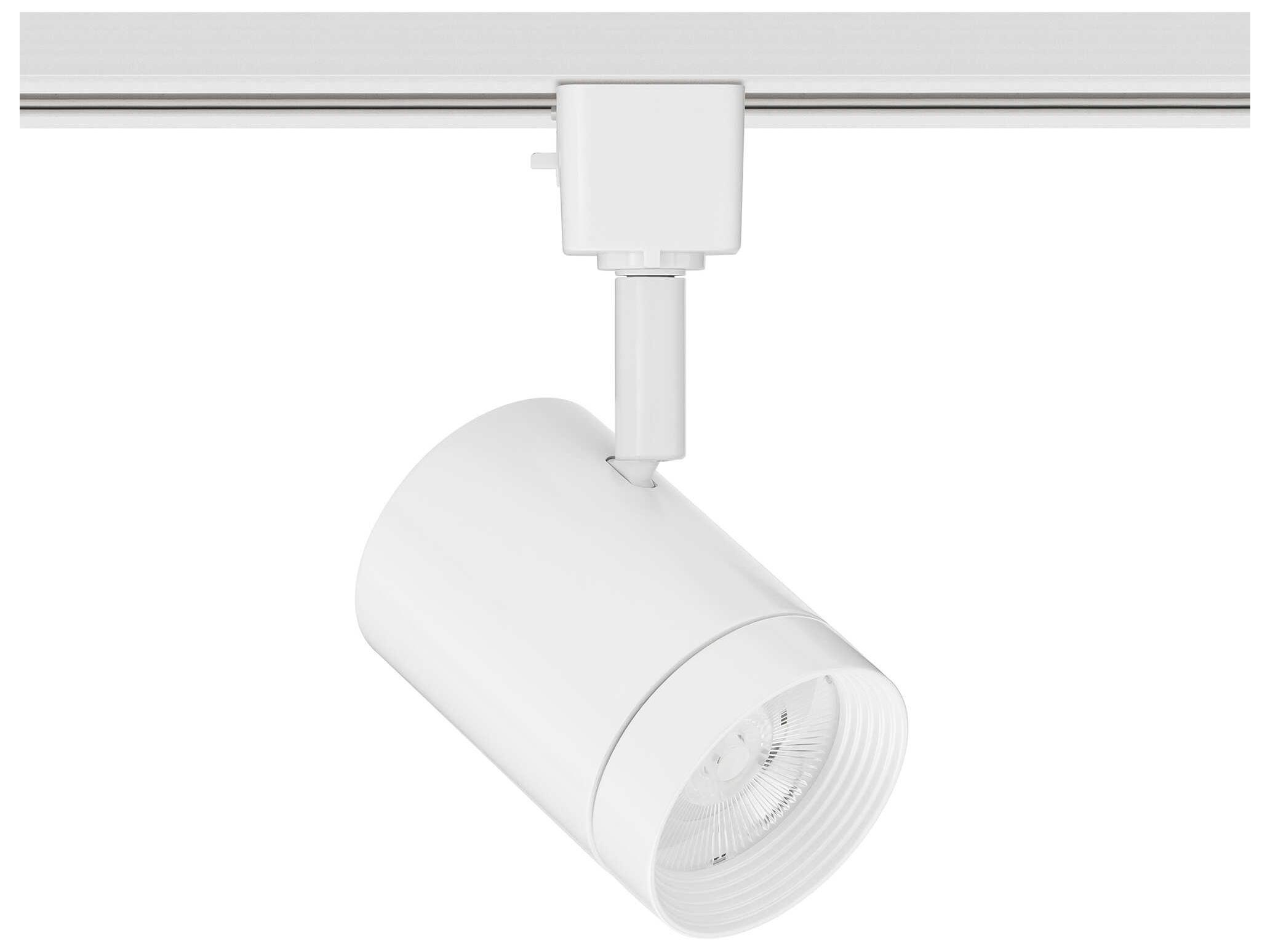 WAC Lighting Ocularc 1-Light White Cylinder Track Head