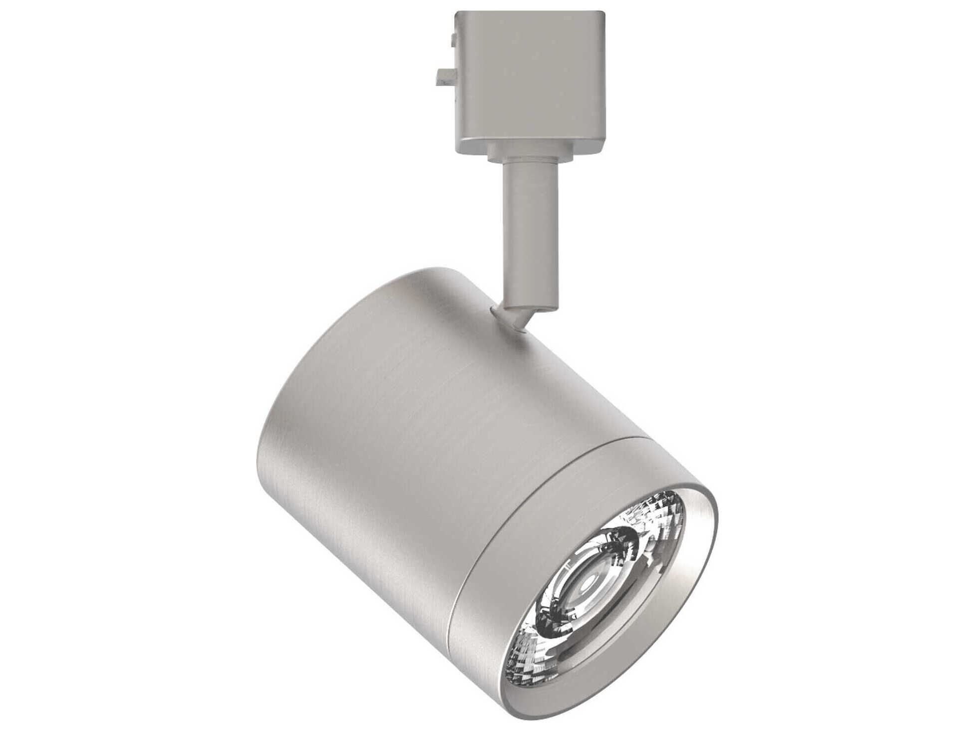 WAC Lighting Charge 1-Light Brushed Nickel Glass LED Cylinder Spot Light