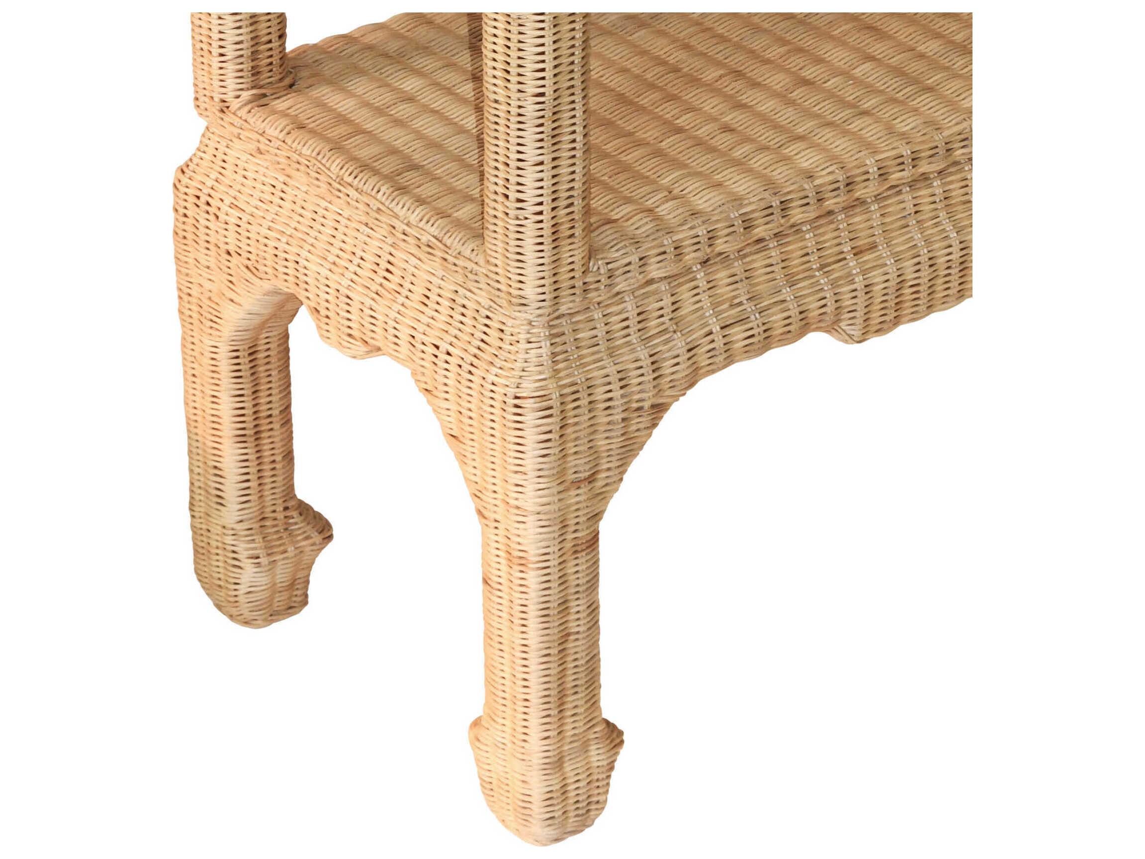 Worlds Away Ming Natural Etagere
