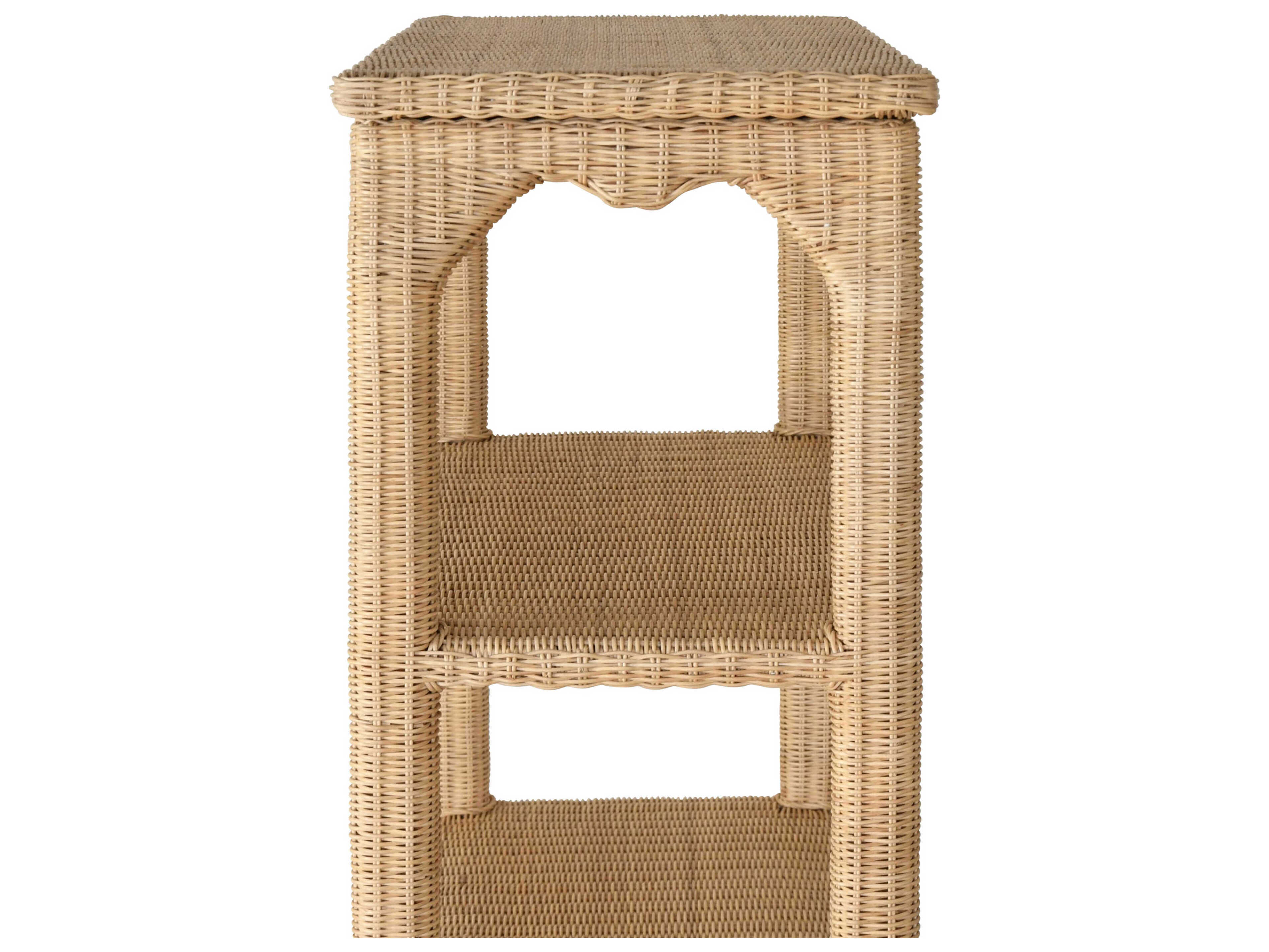 Worlds Away Ming Natural Etagere