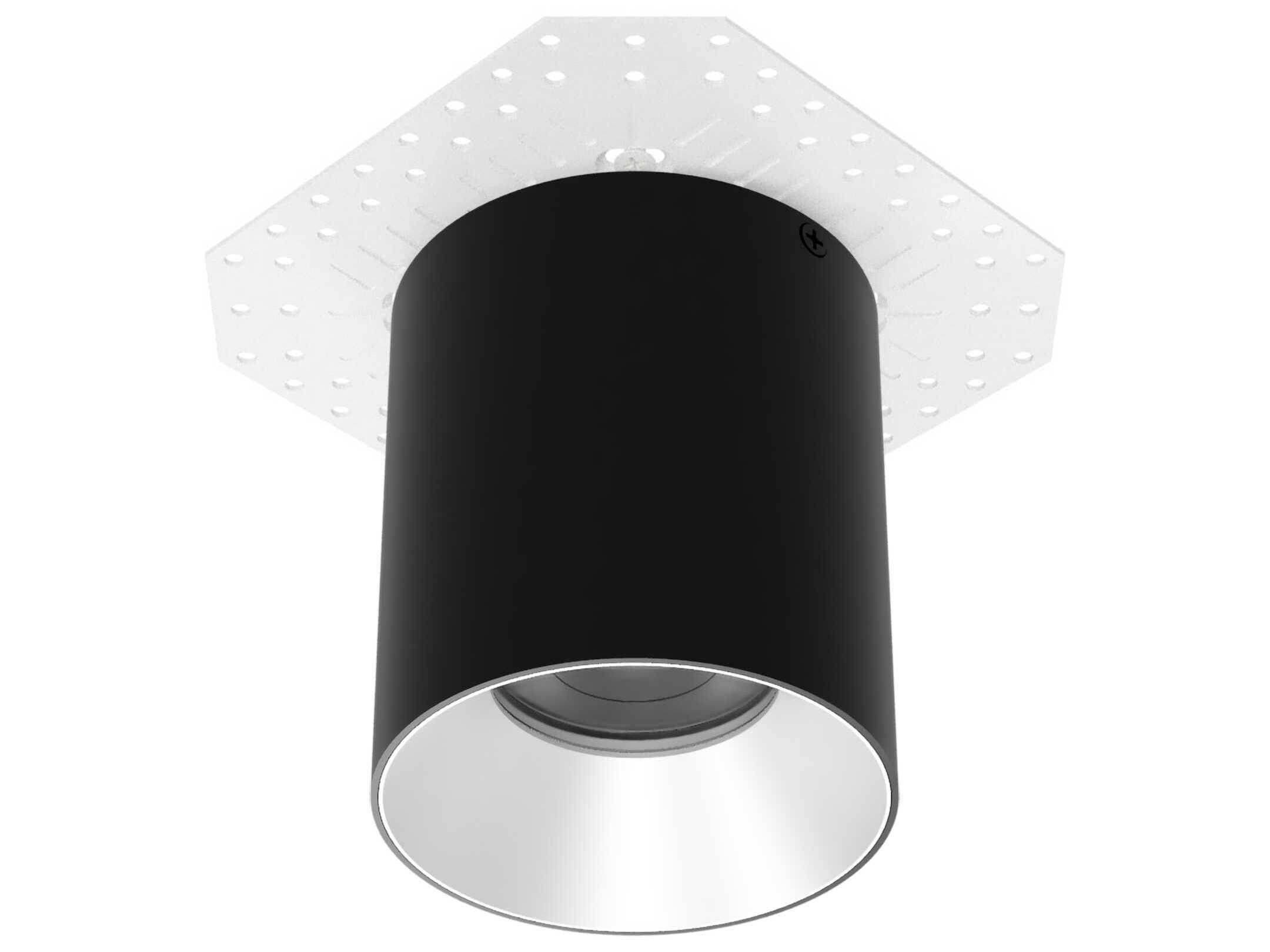 WAC Lighting Zoron Round 1-Light Trimless Outdoor Ceiling Light