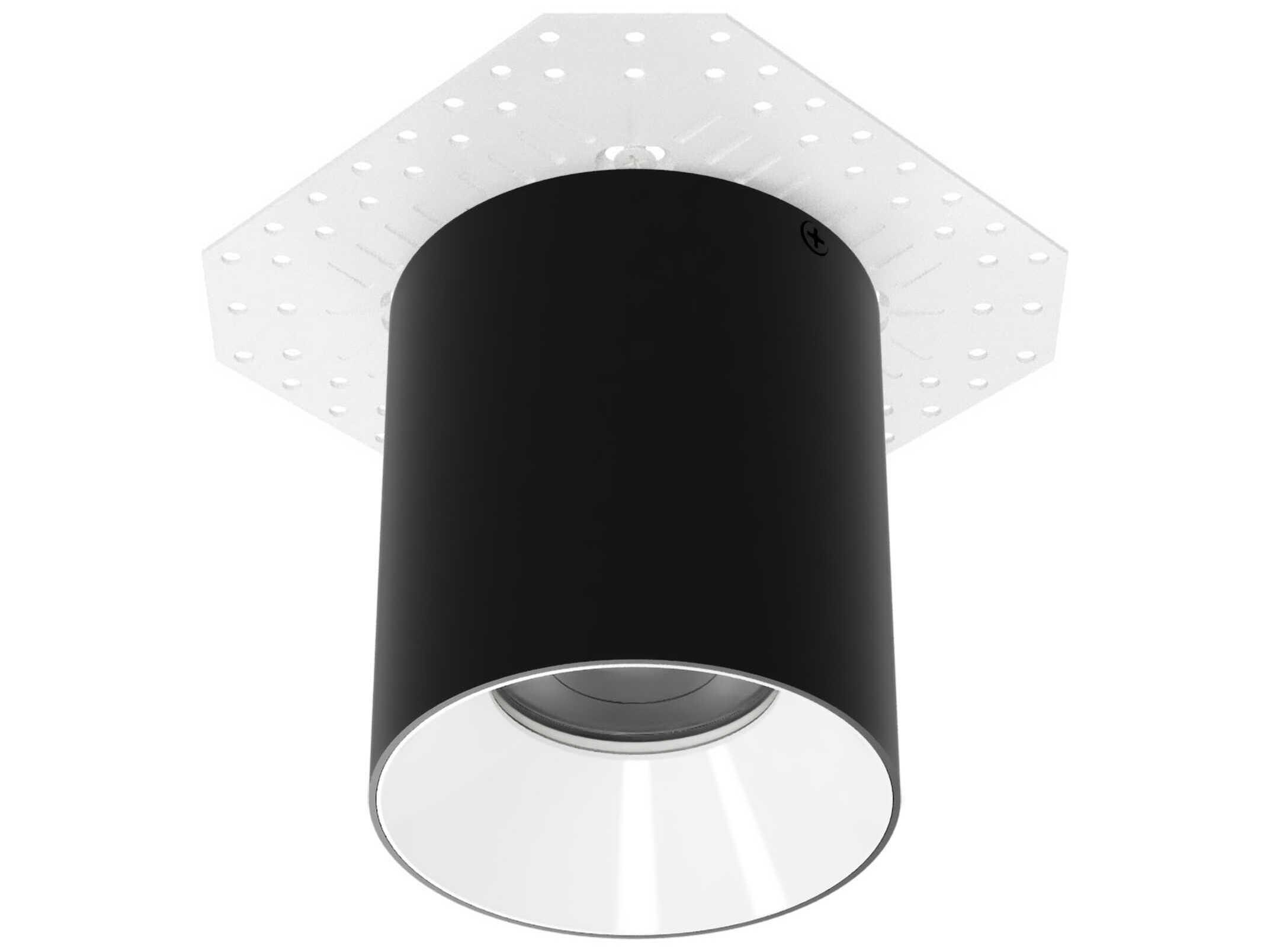 WAC Lighting Zoron Round 1-Light Trimless Outdoor Ceiling Light