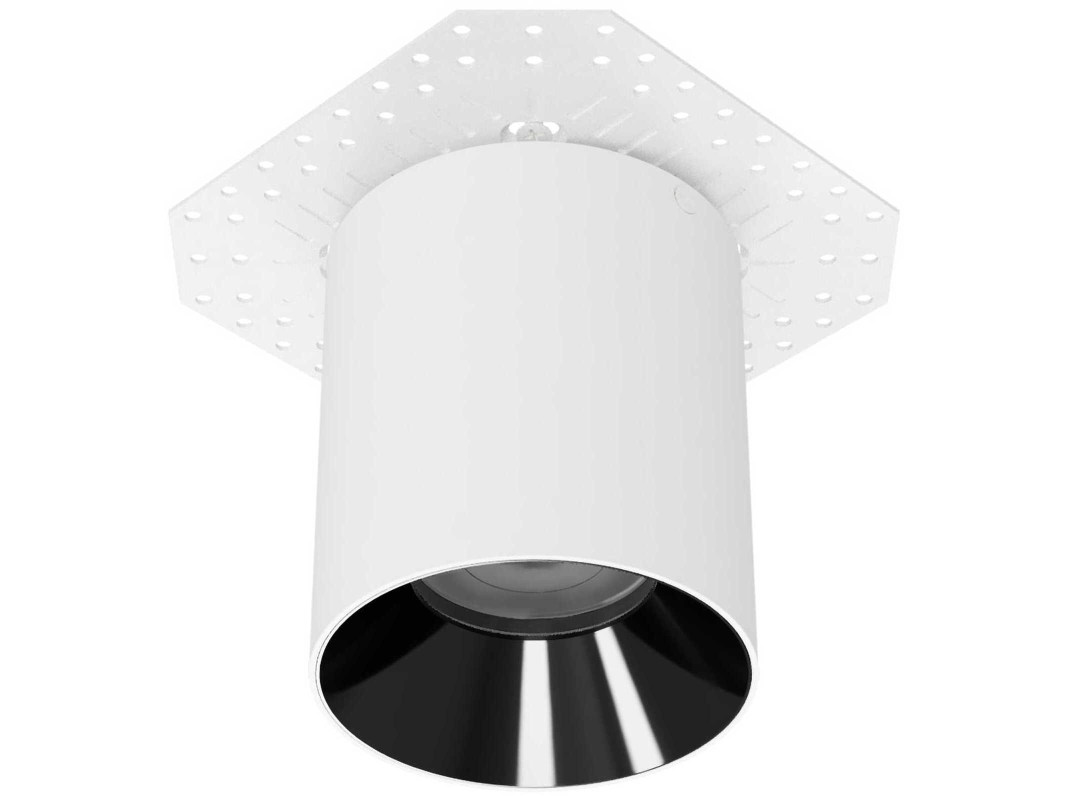 WAC Lighting Zoron Round 1-Light Trimless Outdoor Ceiling Light