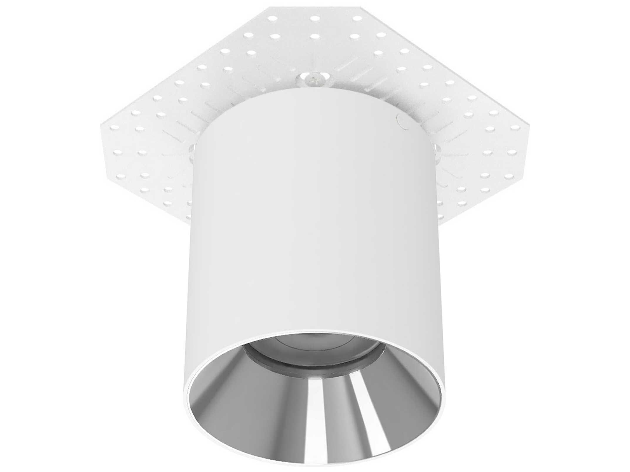 WAC Lighting Zoron Round 1-Light Trimless Outdoor Ceiling Light