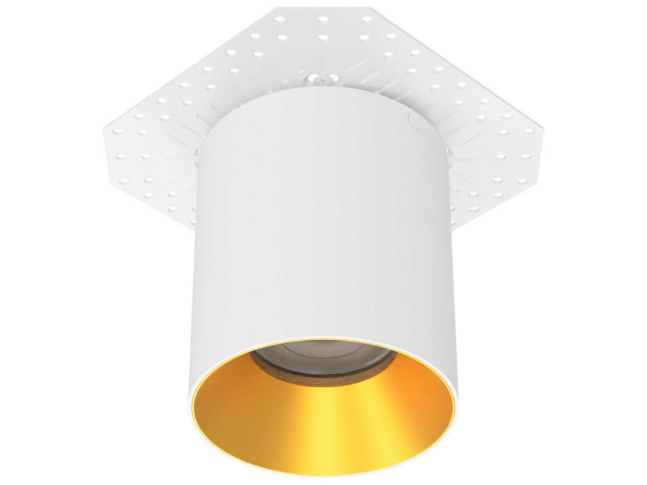 WAC Lighting Zoron Round 1-Light Trimless Outdoor Ceiling Light