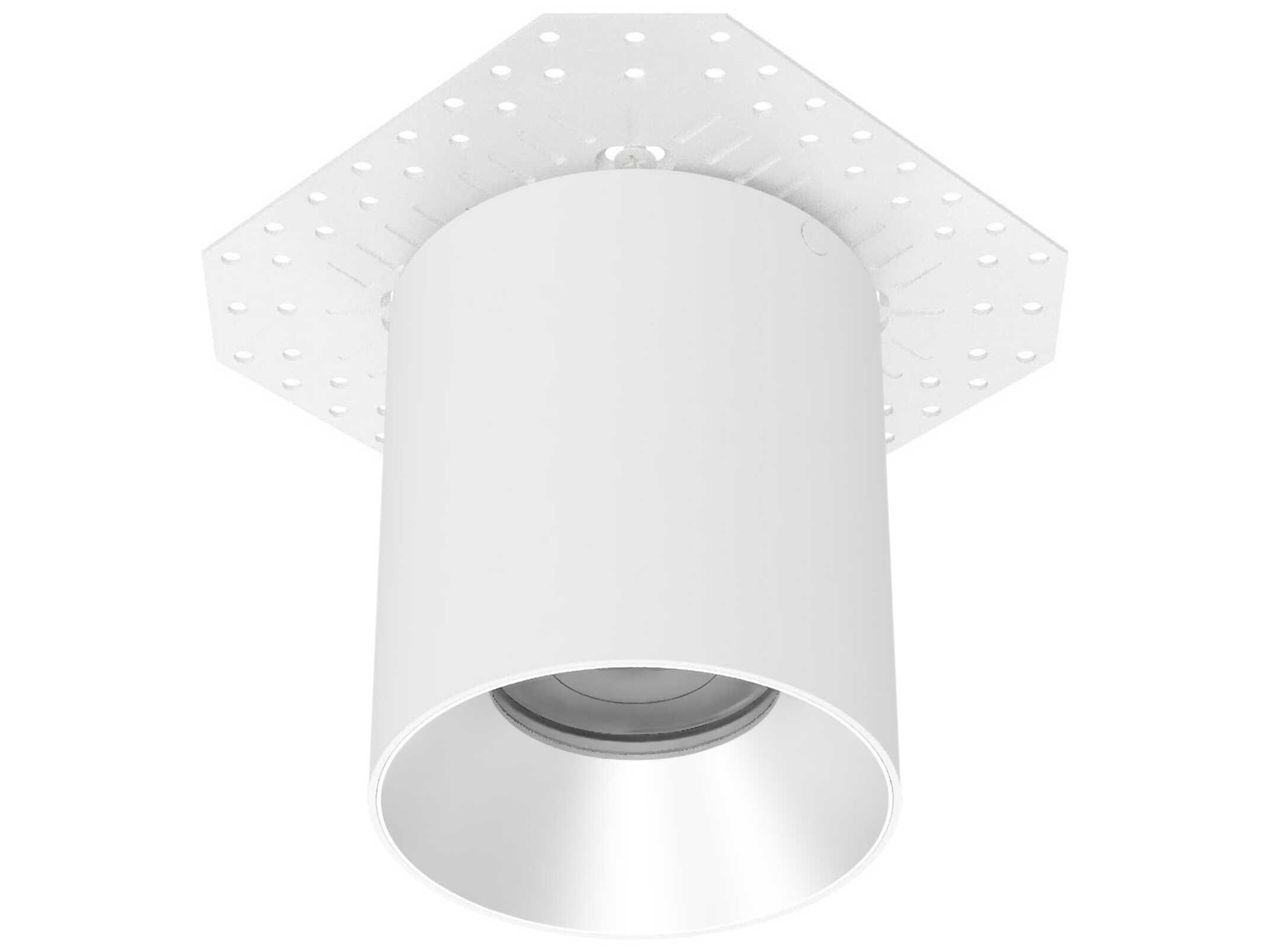 WAC Lighting Zoron Round 1-Light Trimless Outdoor Ceiling Light