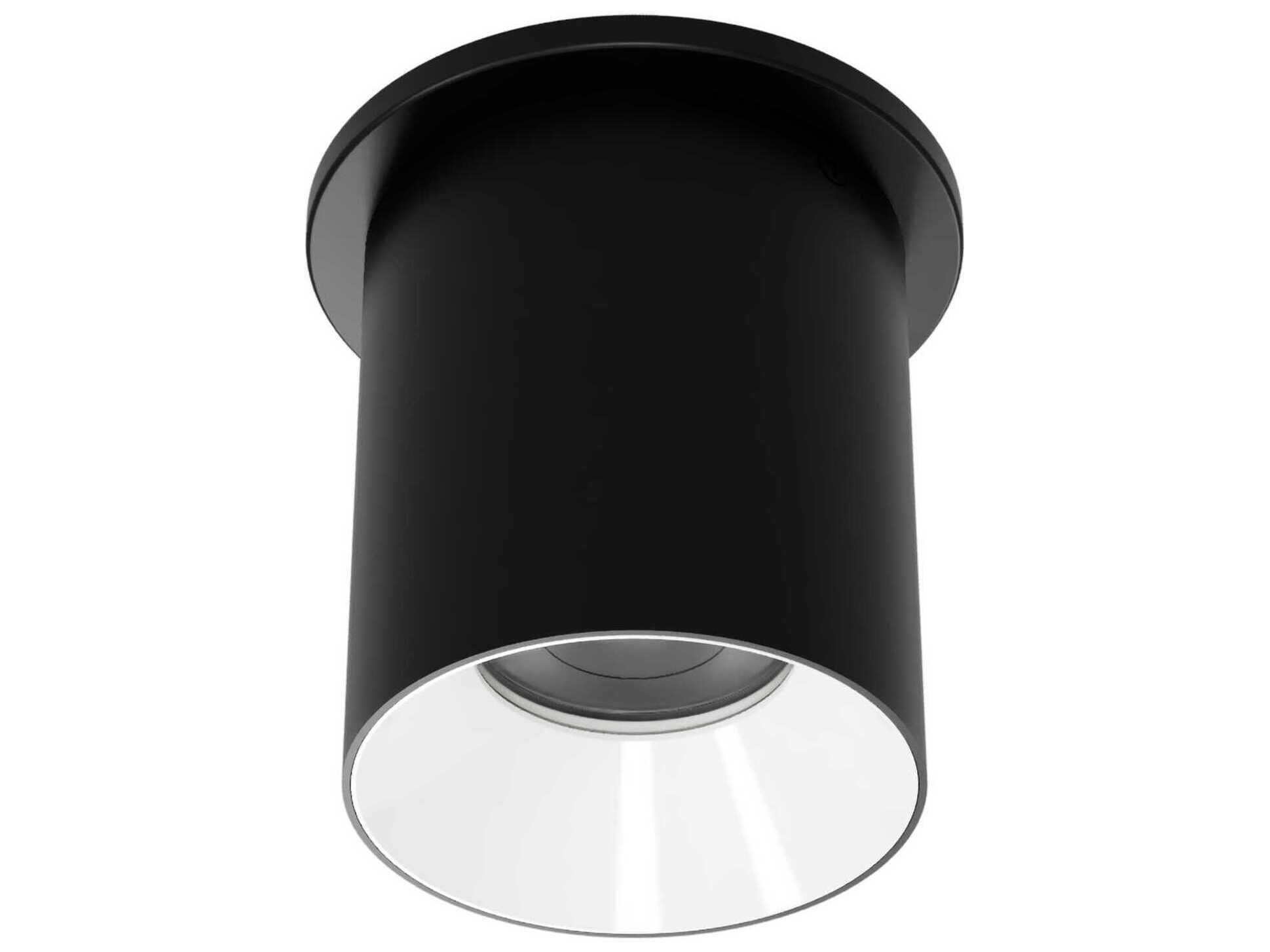 WAC Lighting Zoron Round 1-Light Trimmed Outdoor Ceiling Light