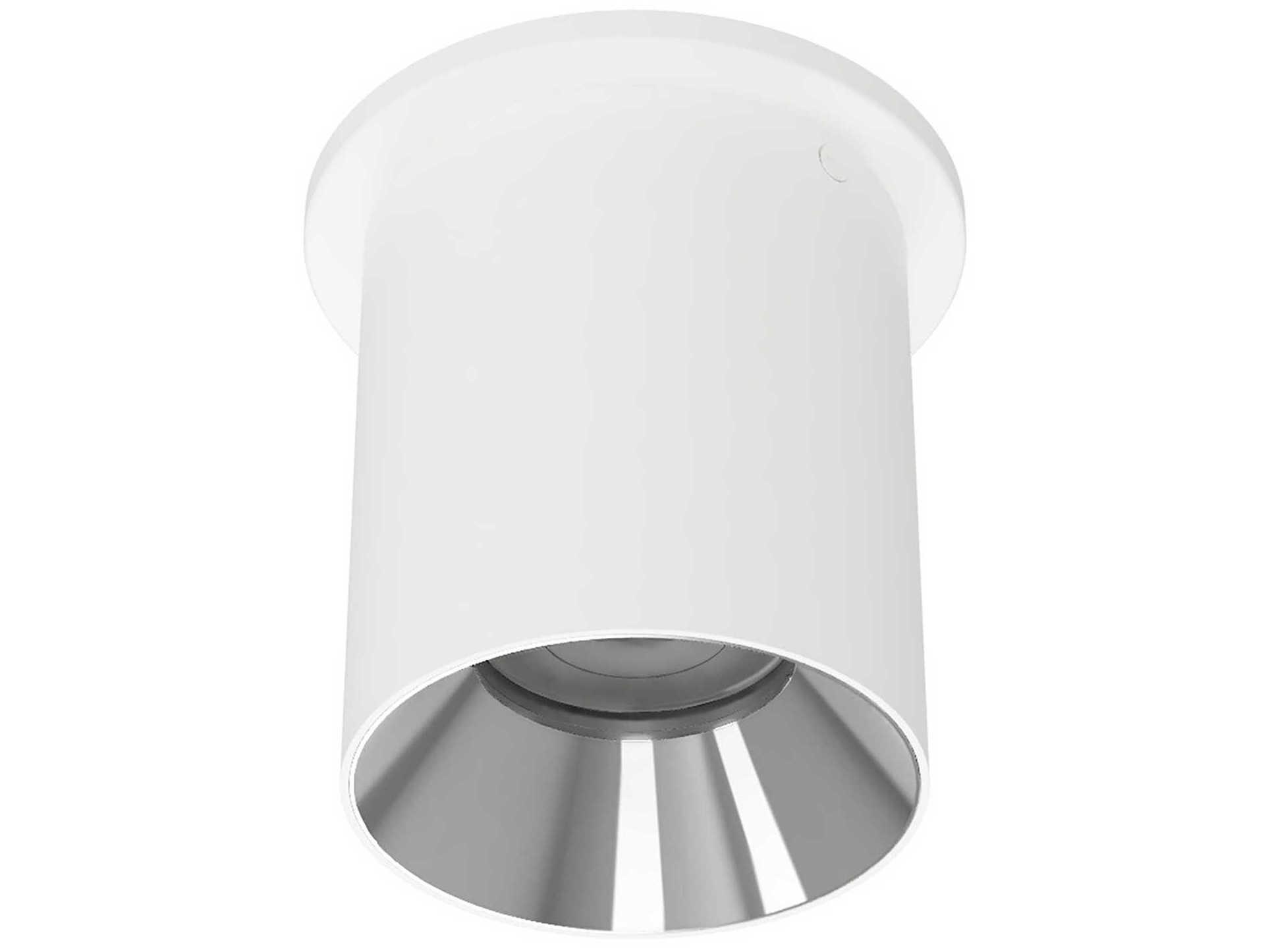 WAC Lighting Zoron Round 1-Light Trimmed Outdoor Ceiling Light