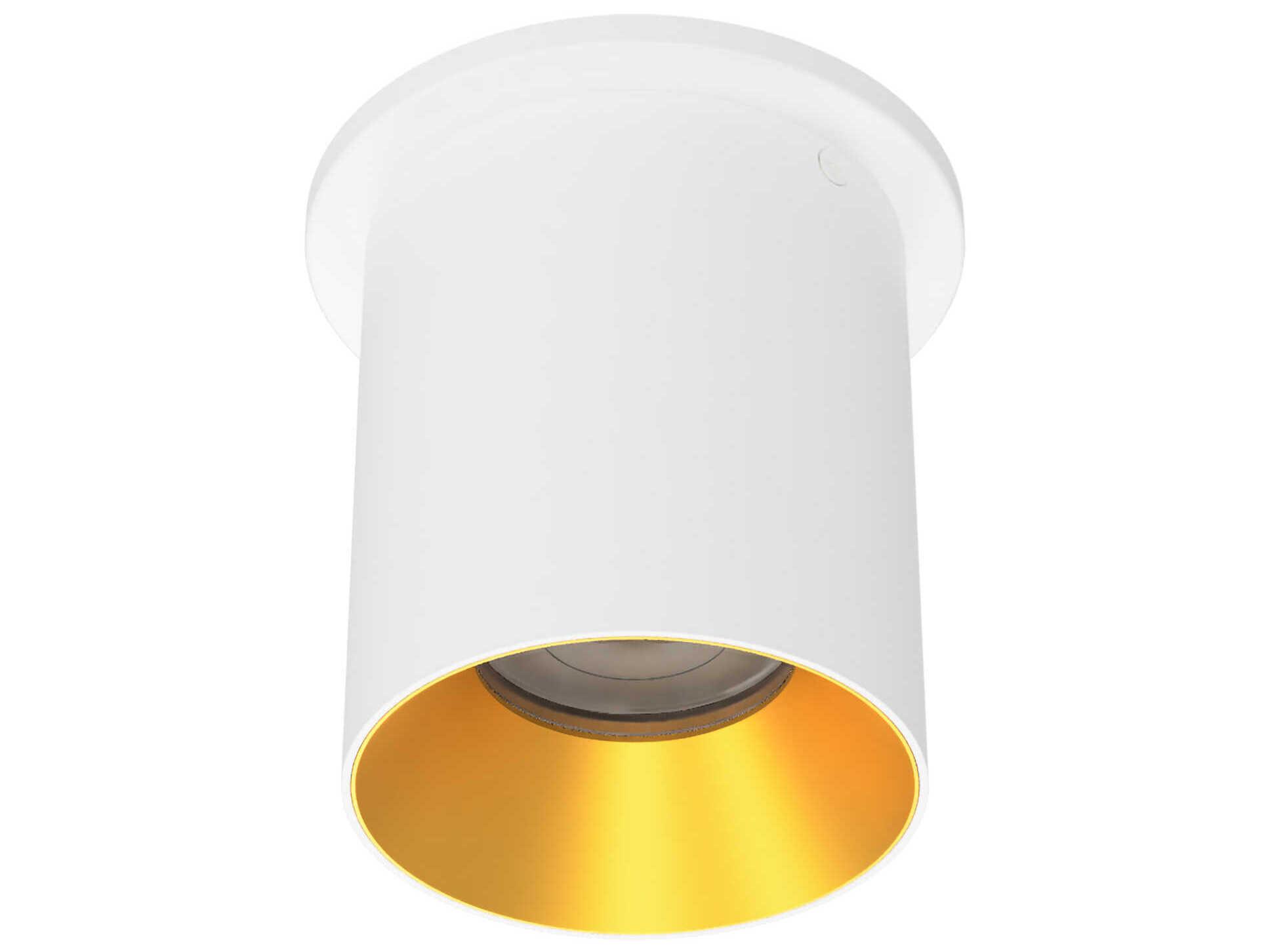 WAC Lighting Zoron Round 1-Light Trimmed Outdoor Ceiling Light