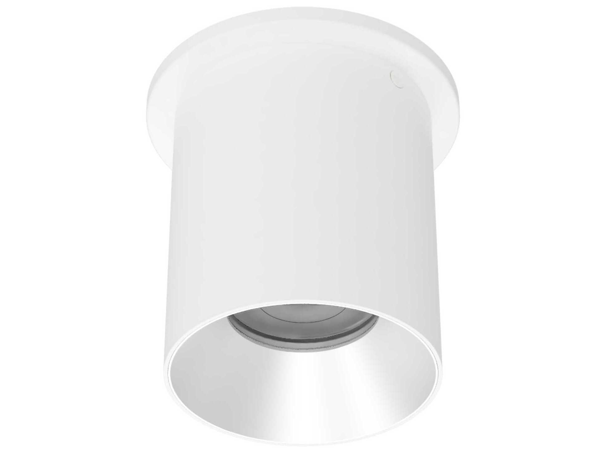 WAC Lighting Zoron Round 1-Light Trimmed Outdoor Ceiling Light