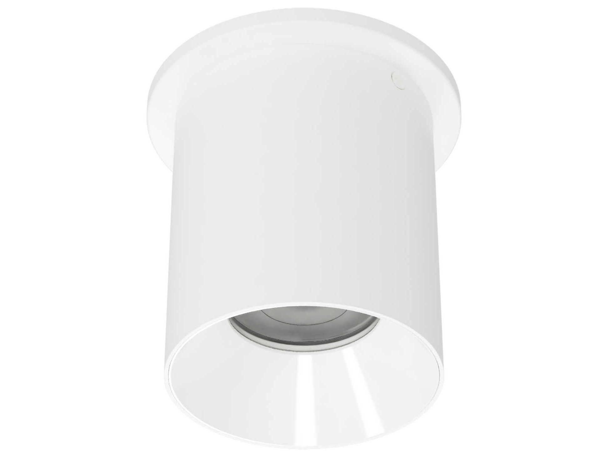 WAC Lighting Zoron Round 1-Light Trimmed Outdoor Ceiling Light