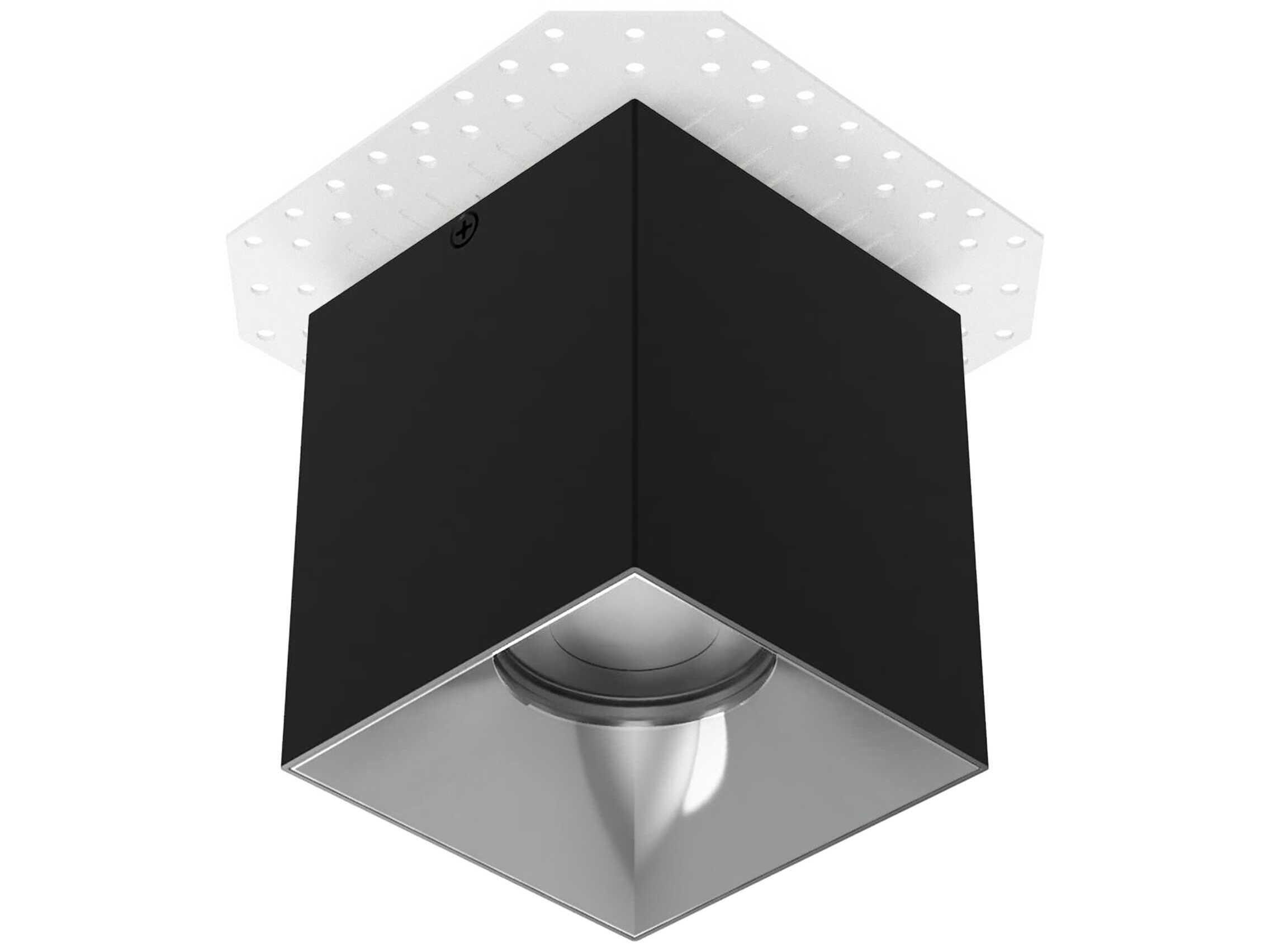 WAC Lighting Zoron Square 1-Light Trimless Outdoor Ceiling Light