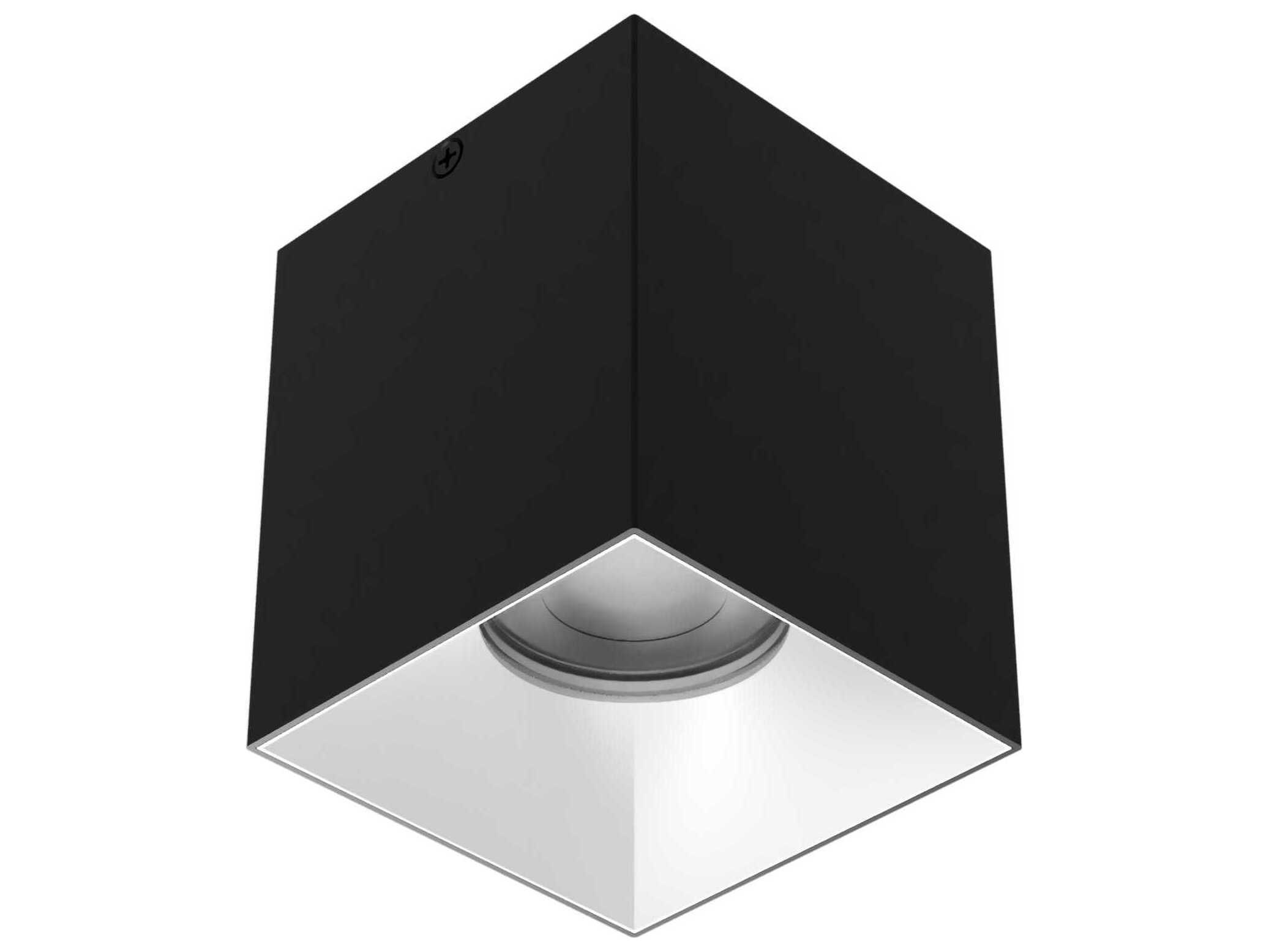 WAC Lighting Zoron Square 1-Light Trimless Outdoor Ceiling Light