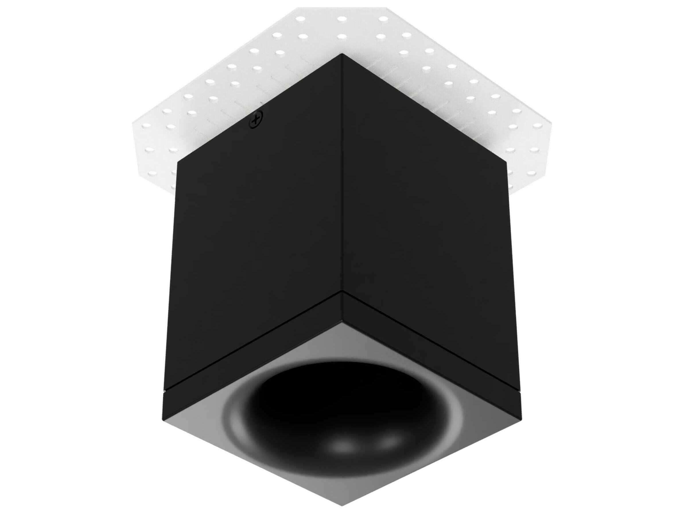 WAC Lighting Zoron Square 1-Light Trimless Outdoor Ceiling Light