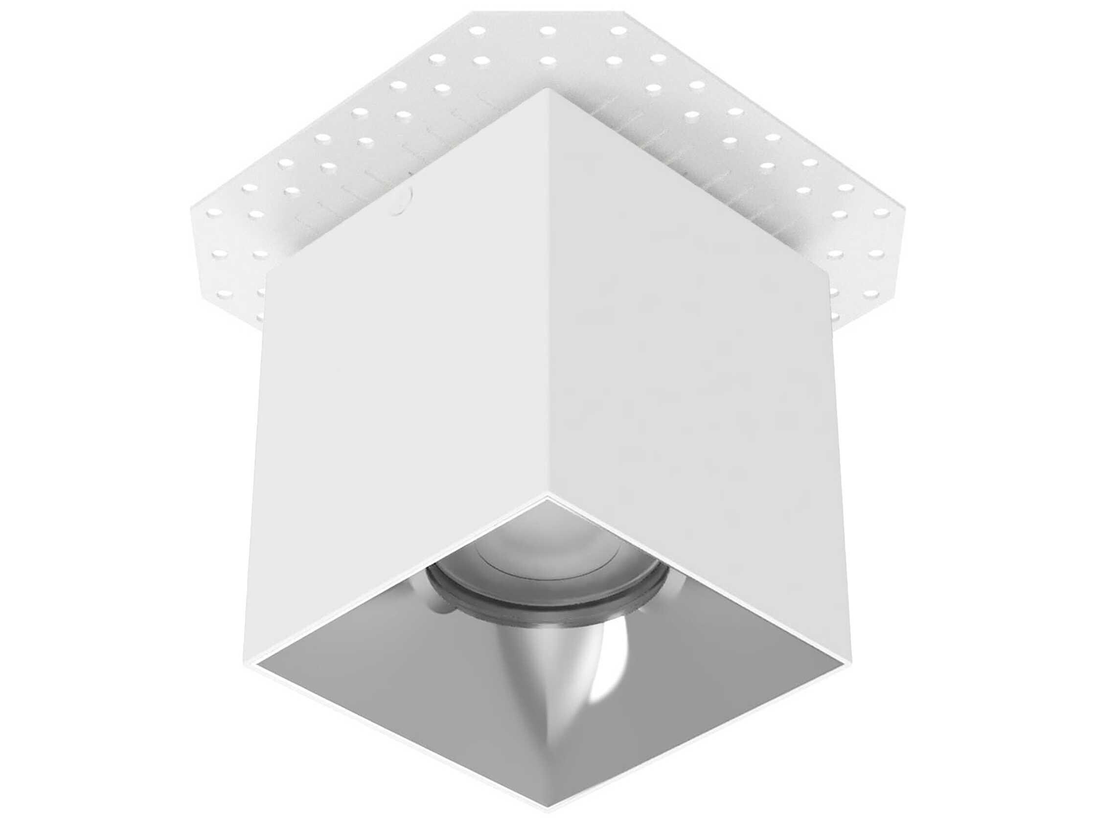 WAC Lighting Zoron Square 1-Light Trimless Outdoor Ceiling Light