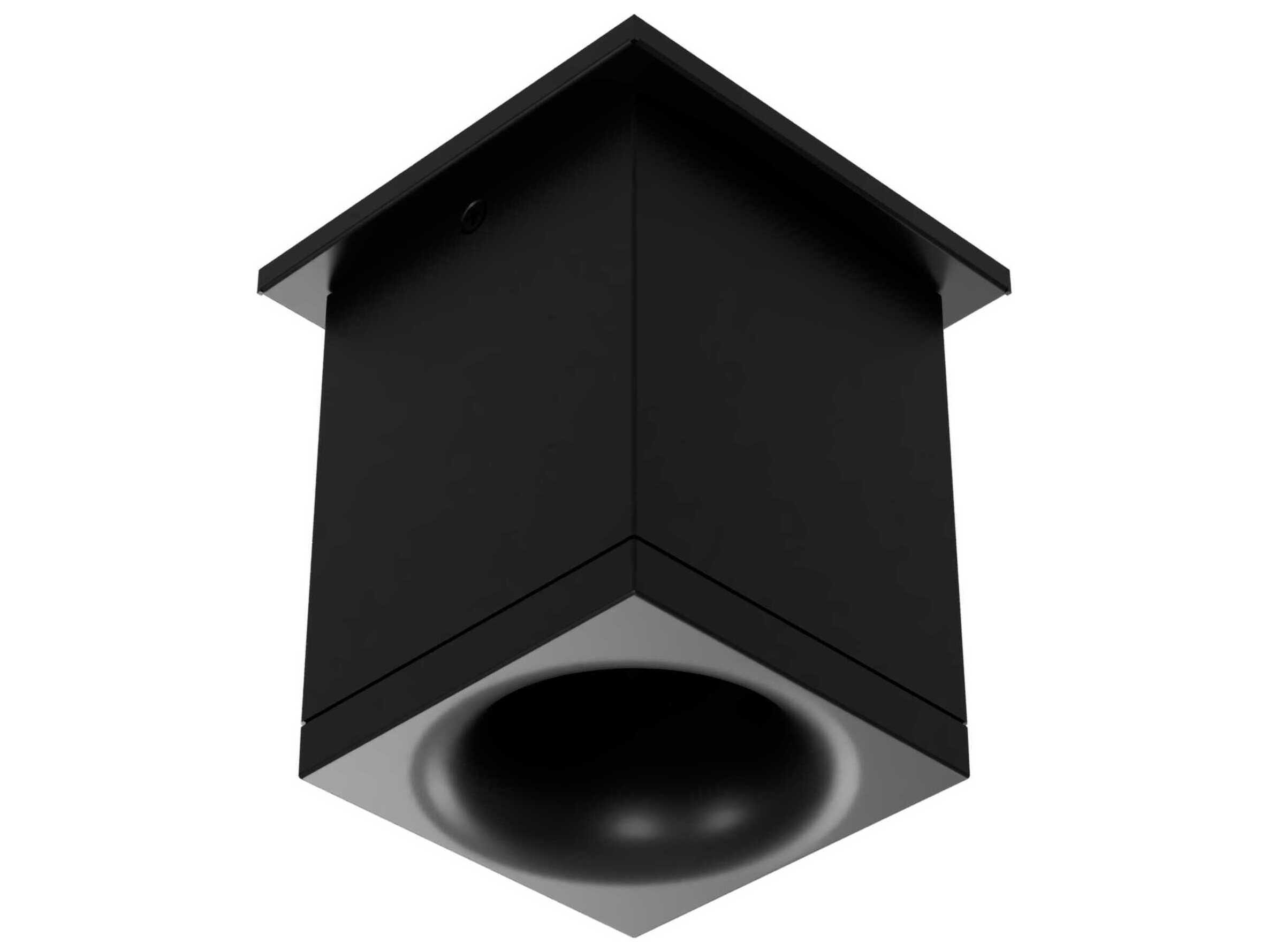 WAC Lighting Zoron Square 1-Light Trimmed Outdoor Ceiling Light