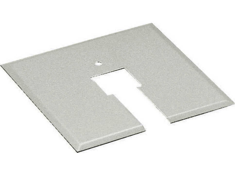 WAC Lighting Brushed Nickel Canopy Plate for Junction Box