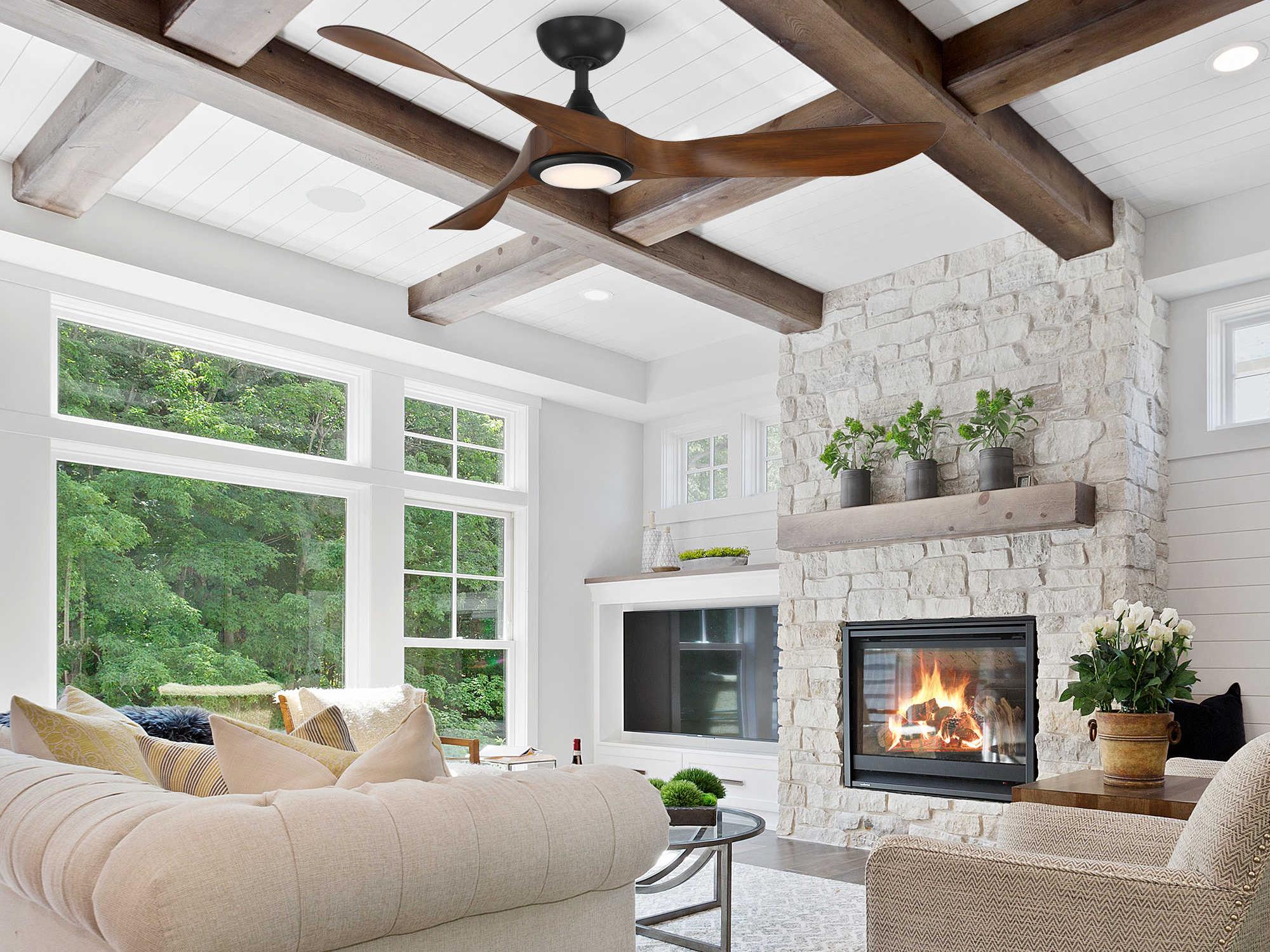 WAC Lighting Swirl 54" LED Ceiling Fan