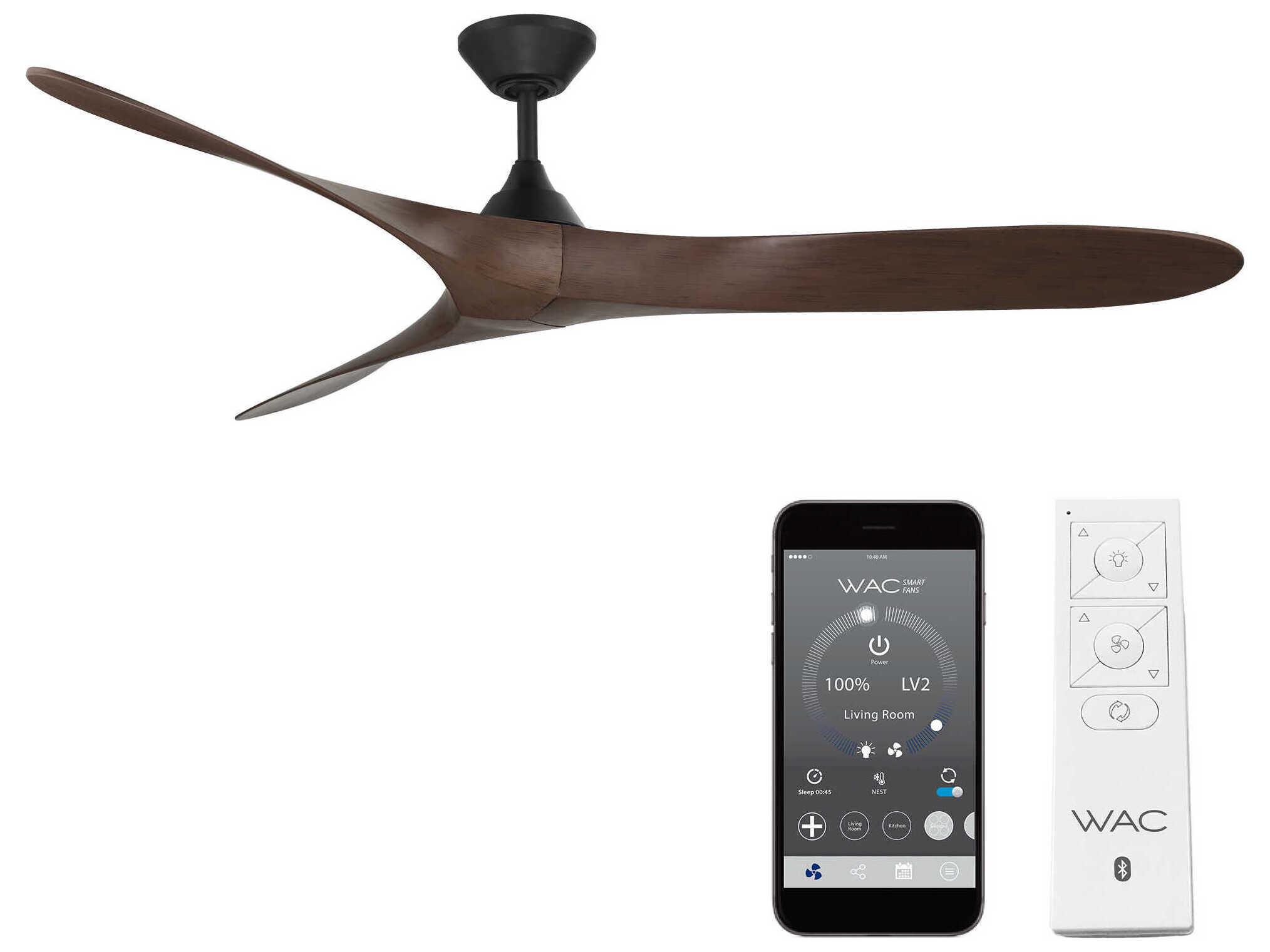 WAC Lighting Malibu 70" Ceiling Fan