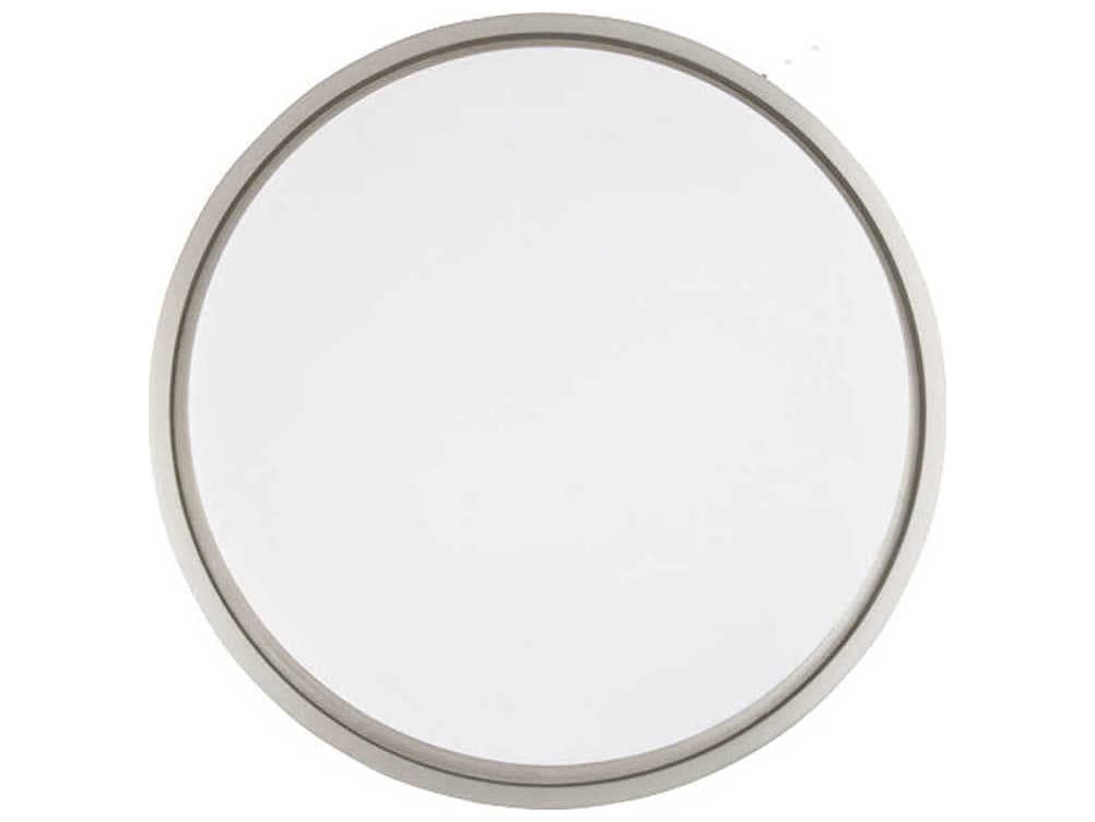 WAC Lighting Lithium 1-Light Brushed Nickel LED Round Flush Mount