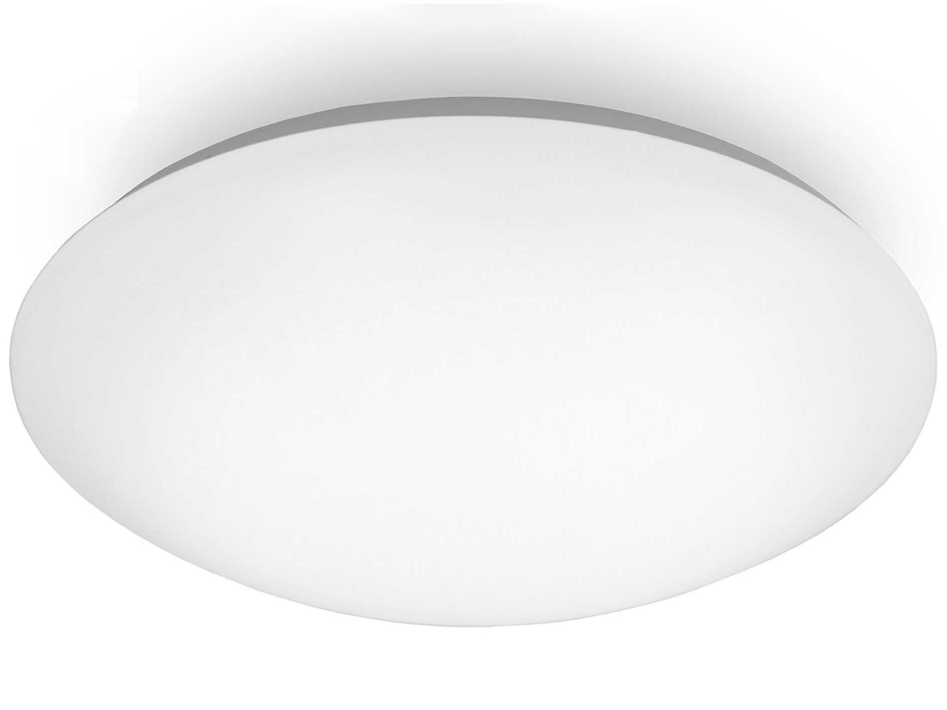 WAC Lighting Glo 1-Light White LED Bowl Flush Mount