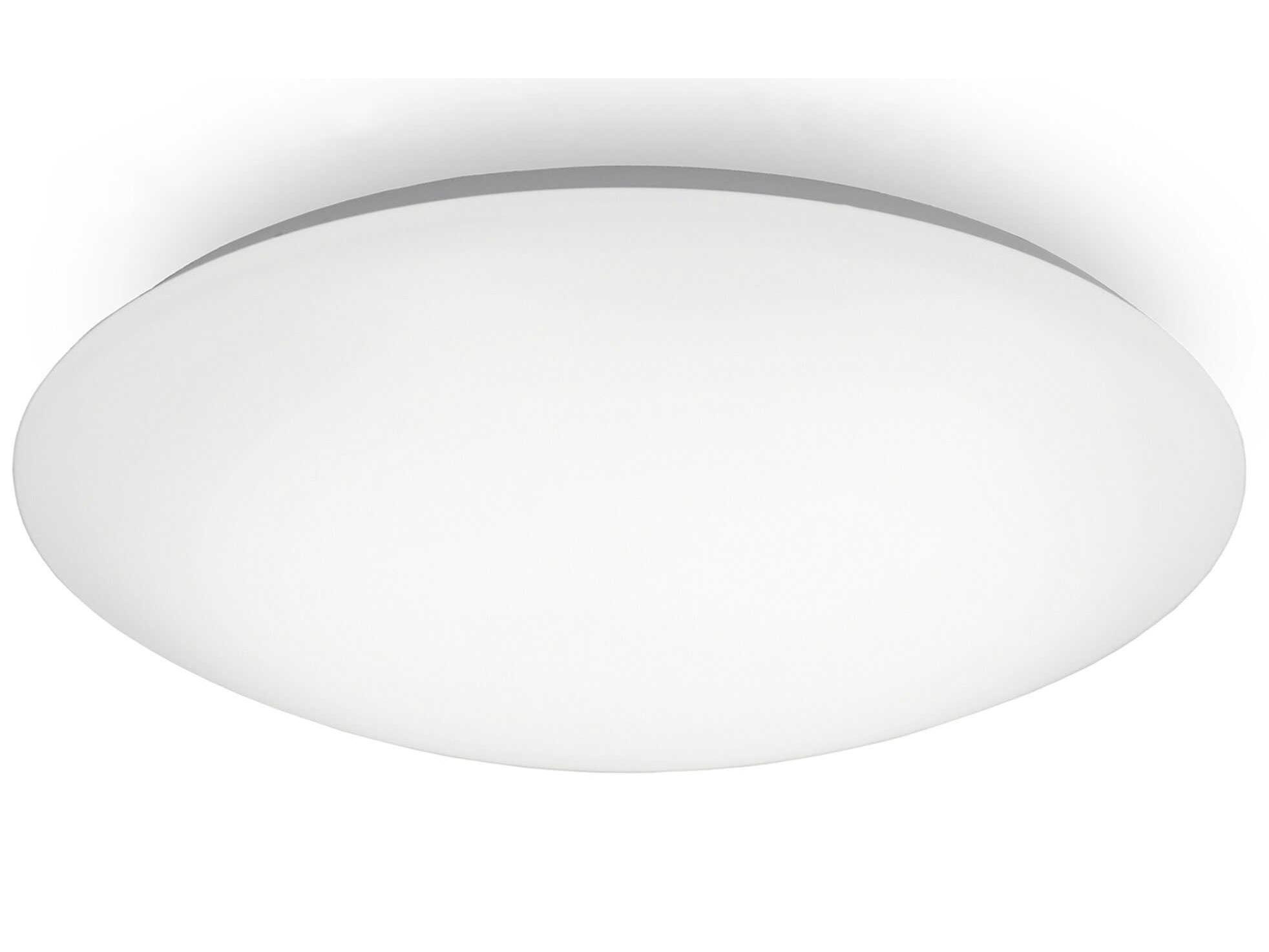 WAC Lighting Glo 1-Light White LED Bowl Flush Mount