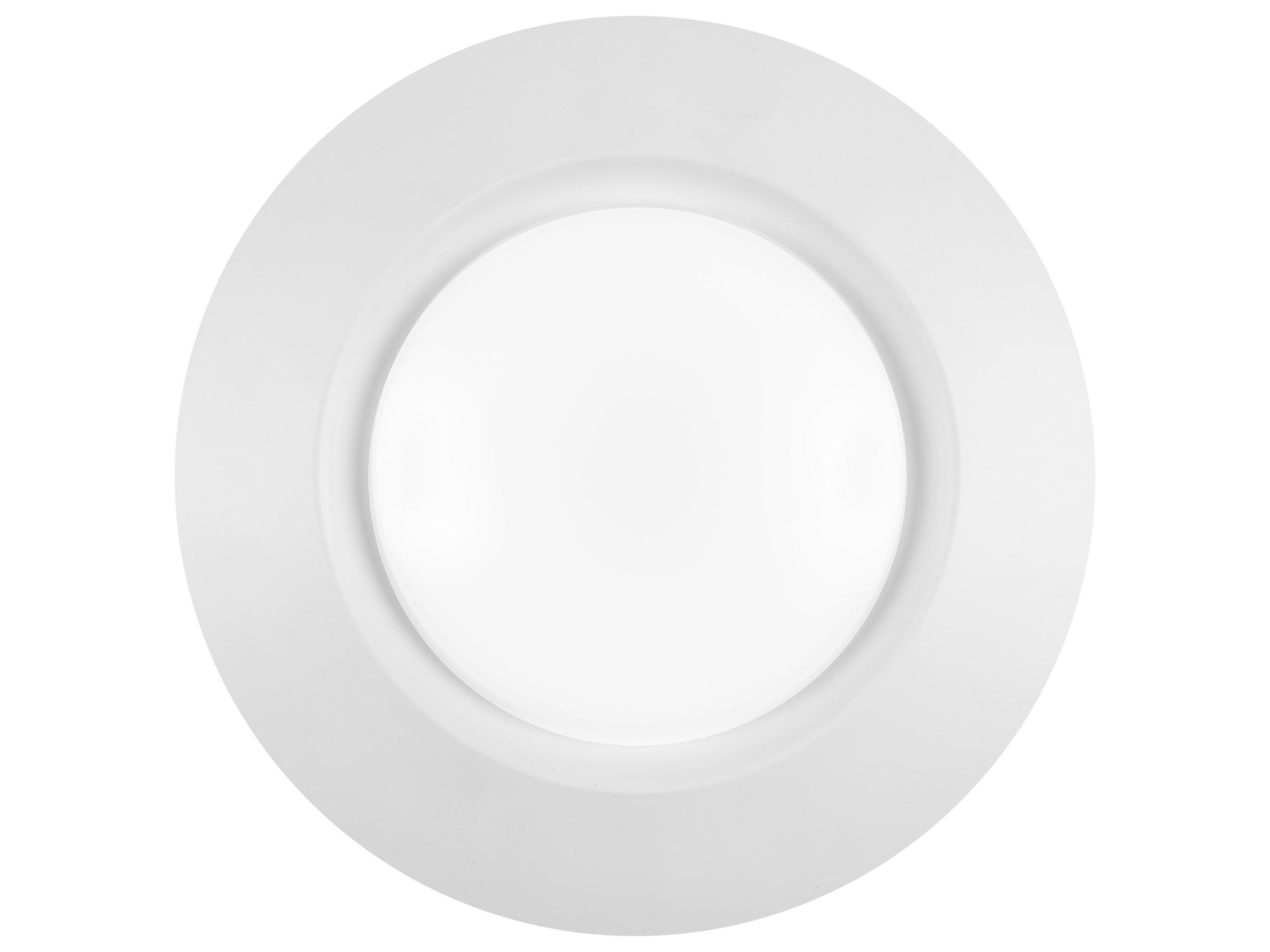 WAC Lighting I Can't Believe It's Not Recessed 1-Light White LED Round Flush Mount