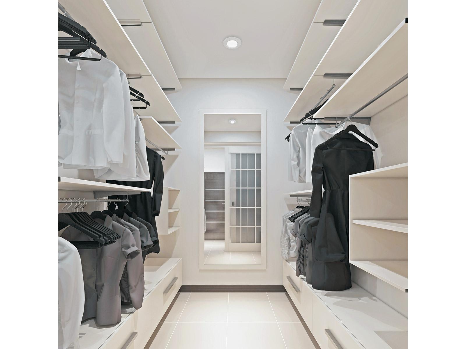 WAC Lighting I Can't Believe It's Not Recessed 1-Light White LED Round Flush Mount