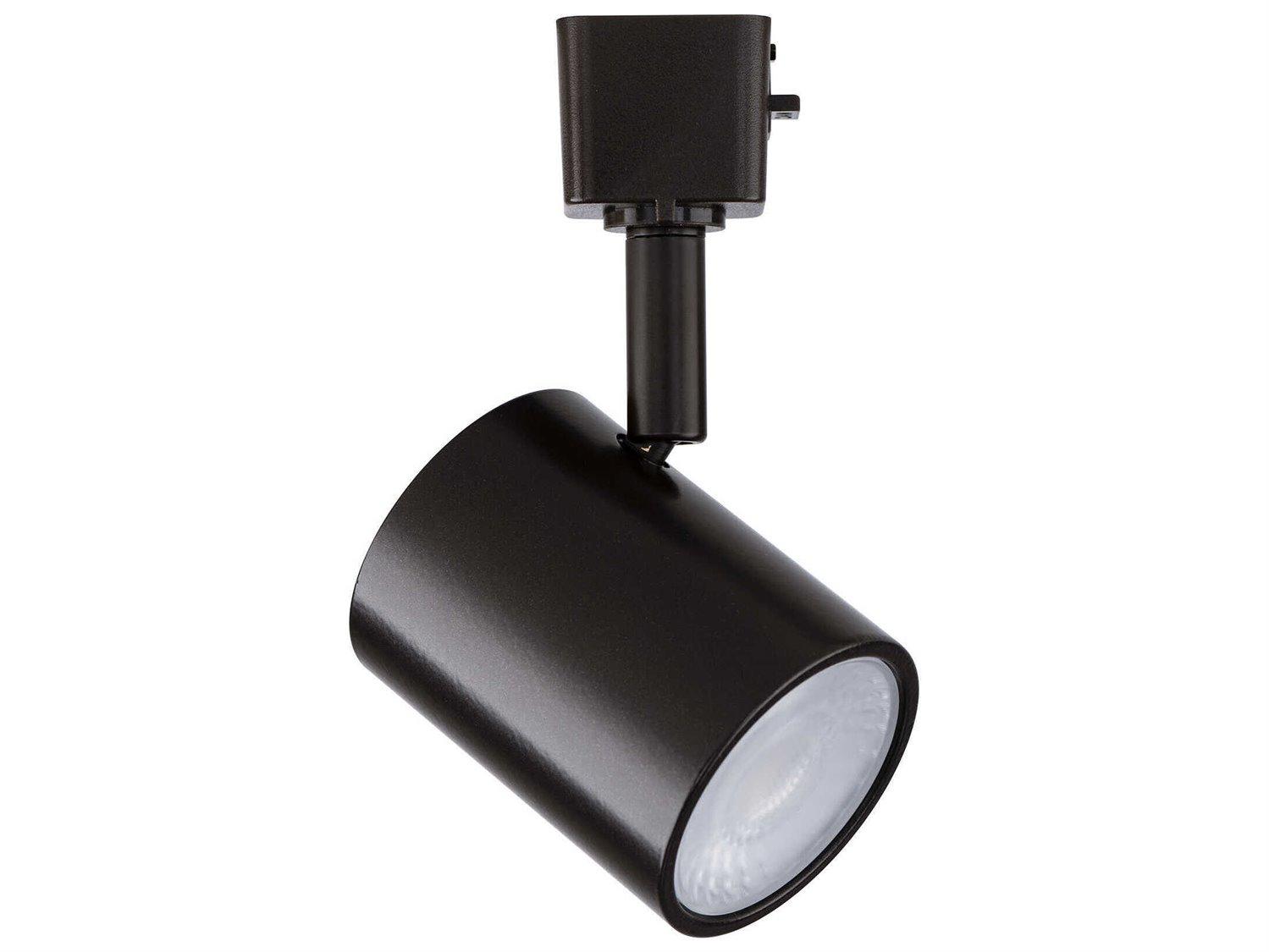 WAC Lighting Charge 1-Light Black Cylinder Spot Light