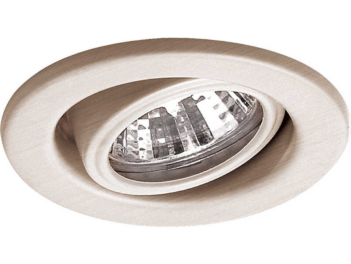 WAC Lighting 1-Light Brushed Nickel Round Recessed Light