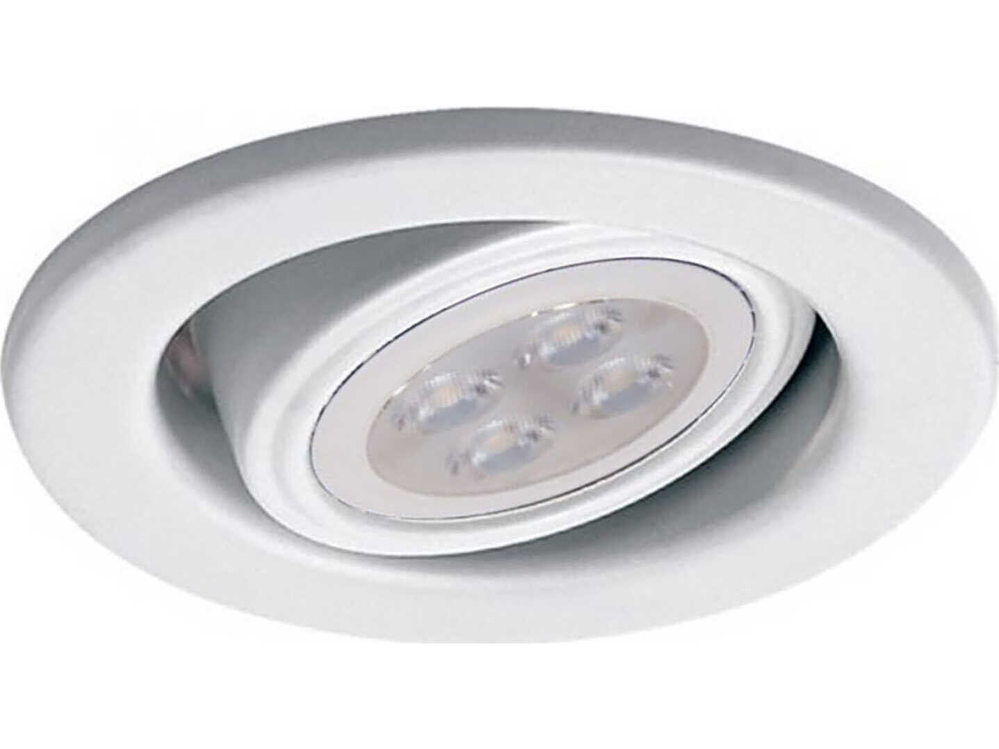WAC Lighting 1-Light White Round Recessed Light