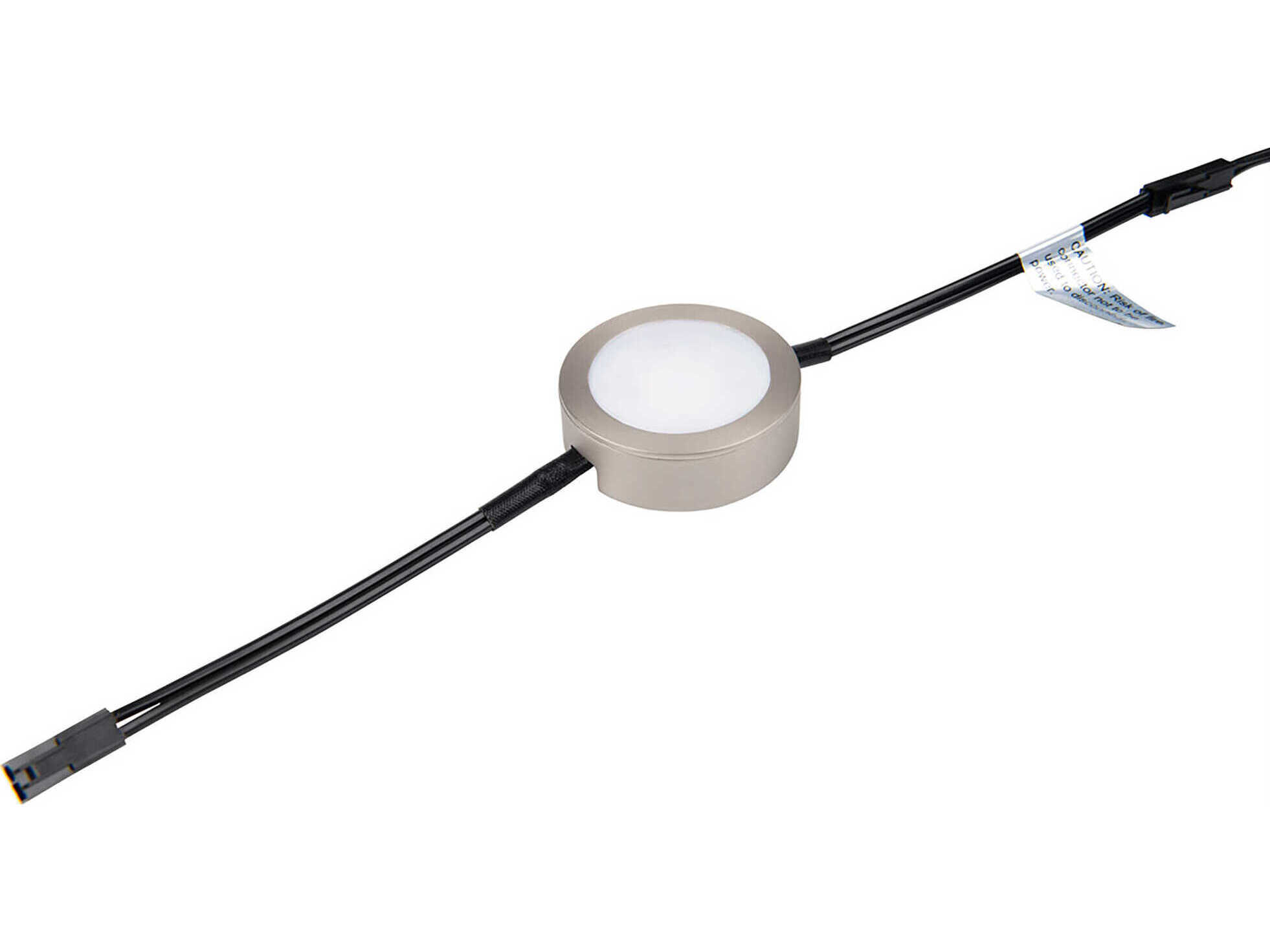WAC Lighting Line Voltage Puck with Double 6" Lead Wire