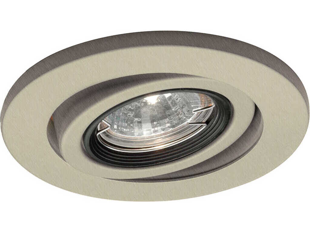 WAC Lighting 1-Light Brushed Nickel Round Recessed Light