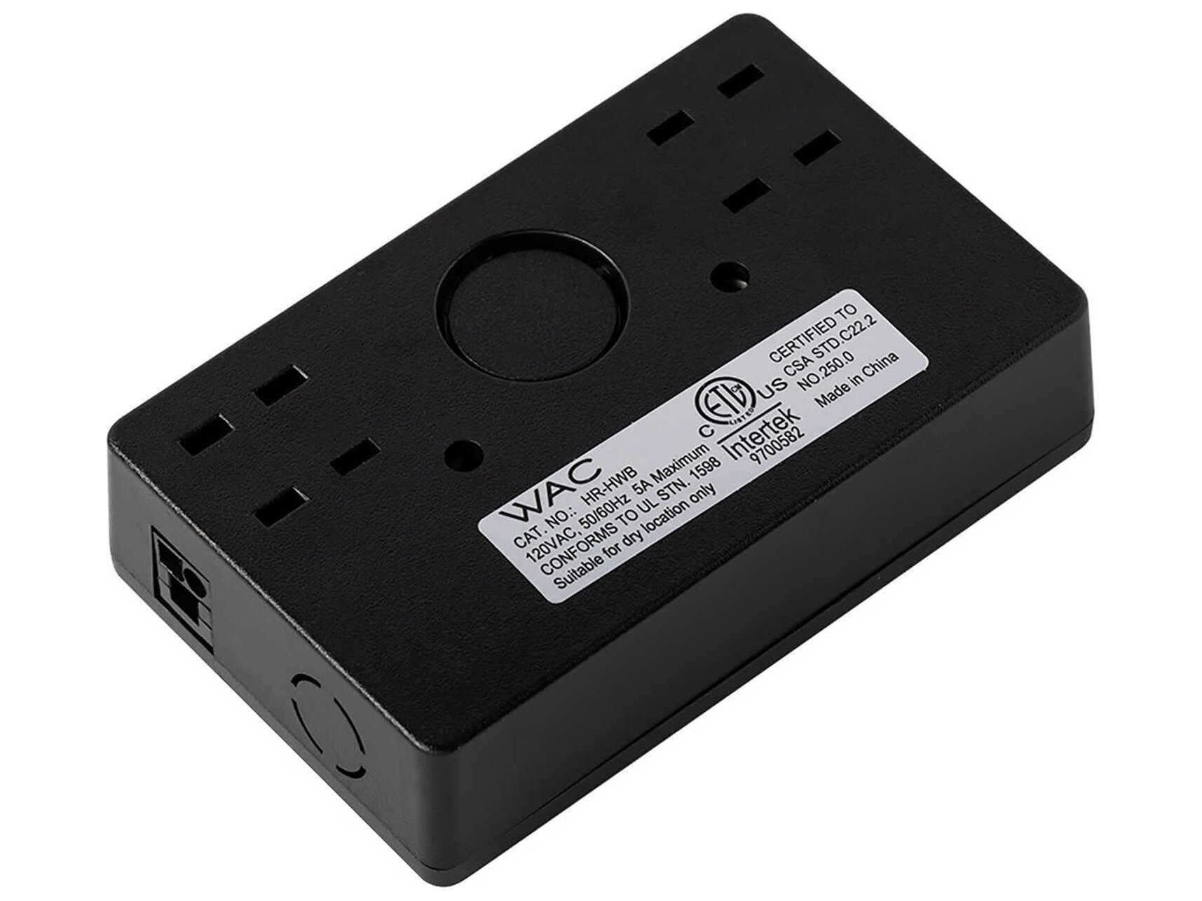 WAC Lighting Line Voltage Puck Hardwired Box with On/Off Switch