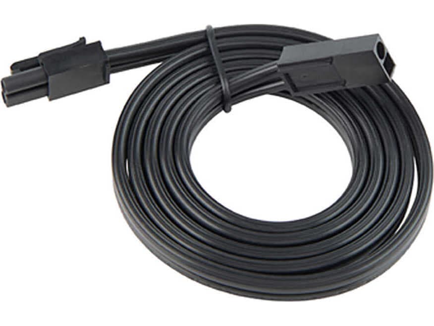 WAC Lighting Line Voltage Puck Black Extension Joiner Cable