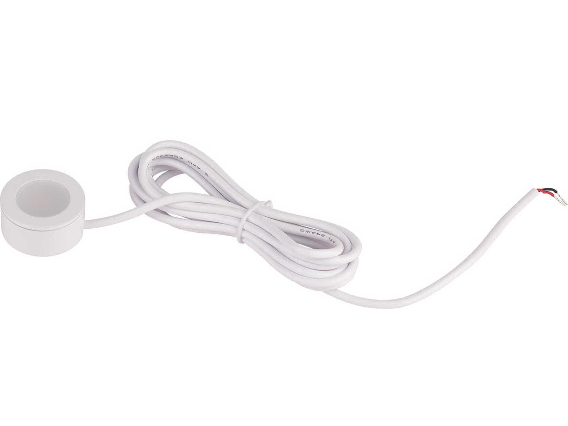 WAC Lighting Mini Puck White 3000K Under Cabinet Light