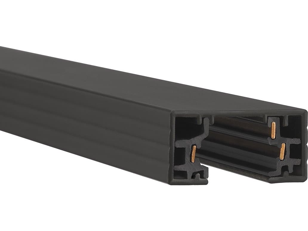 WAC Lighting H Track 94" Single Circuit with Two Endcaps