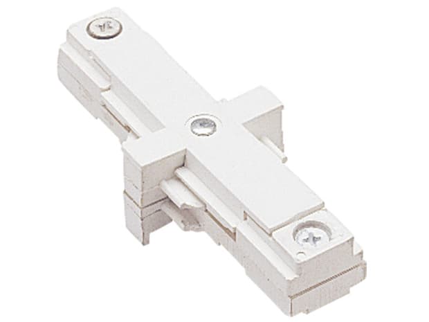 WAC Lighting White Dead End I Connector for 2-Circuit J-Track