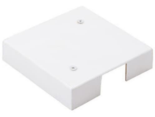 WAC Lighting White Canopy Cover for 2-Circuit J-Track