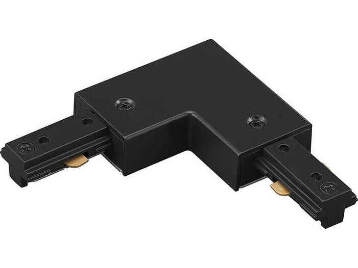 WAC Lighting Black Left J Connector for J-Track