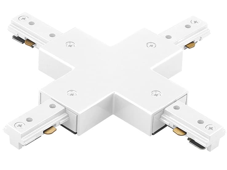 WAC Lighting White X Connector for J-Track